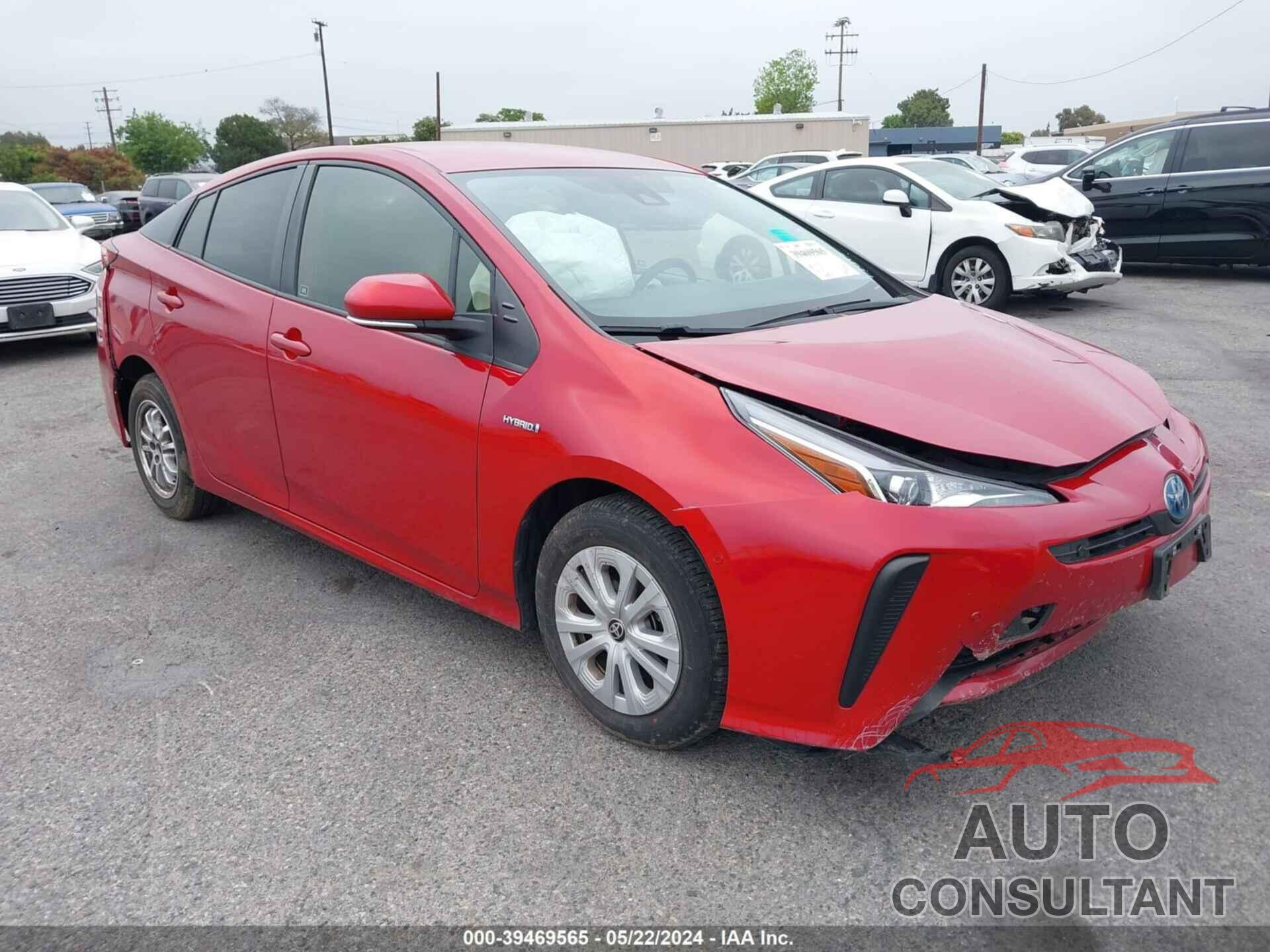 TOYOTA PRIUS 2021 - JTDKAMFU2M3134505