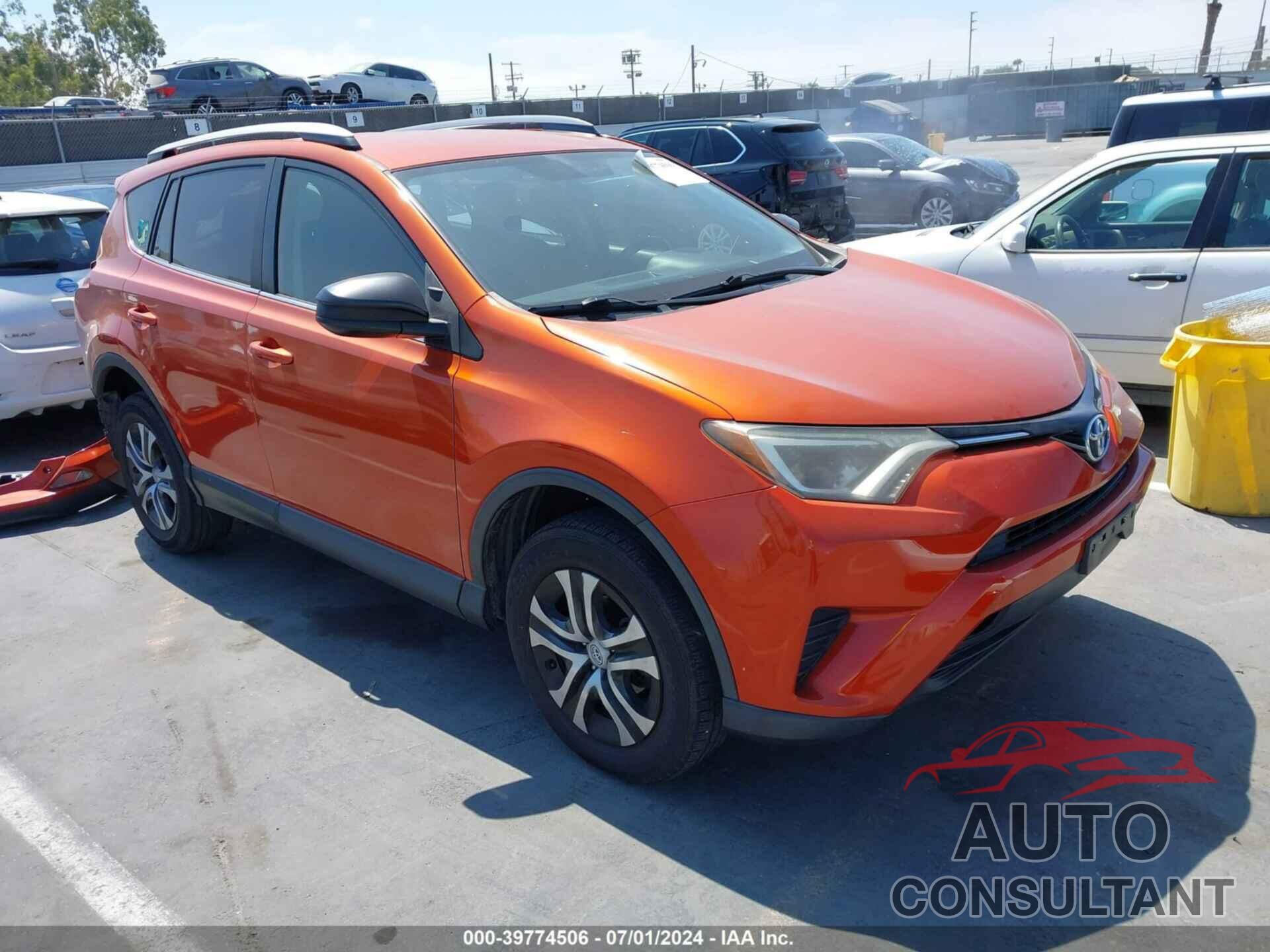 TOYOTA RAV4 2016 - JTMZFREV3GJ075102