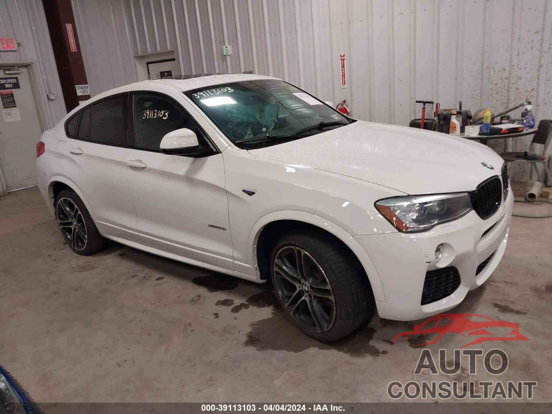 BMW X4 2016 - 5UXXW3C54G0M90408