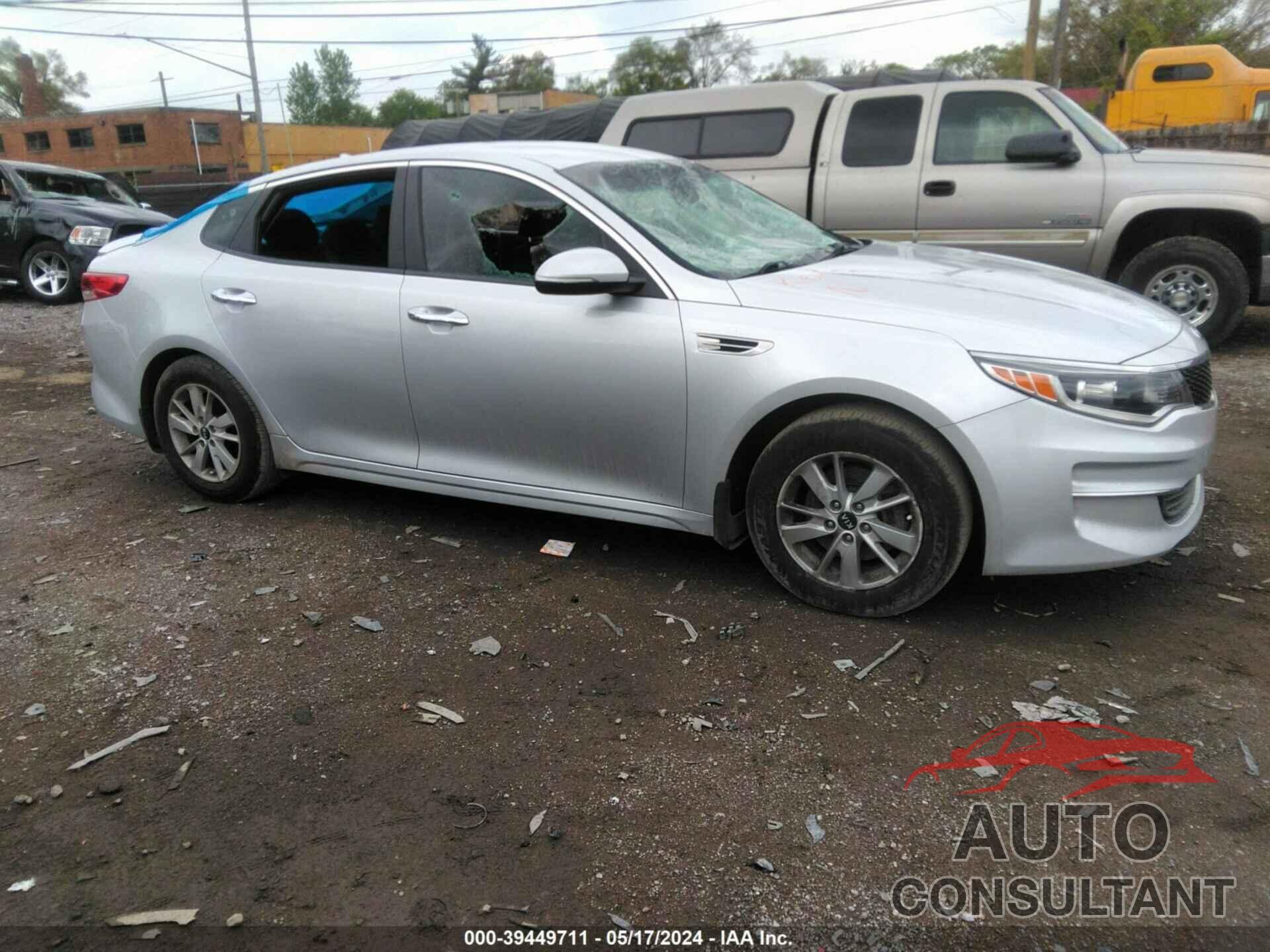 KIA OPTIMA 2016 - KNAGT4L37G5109973