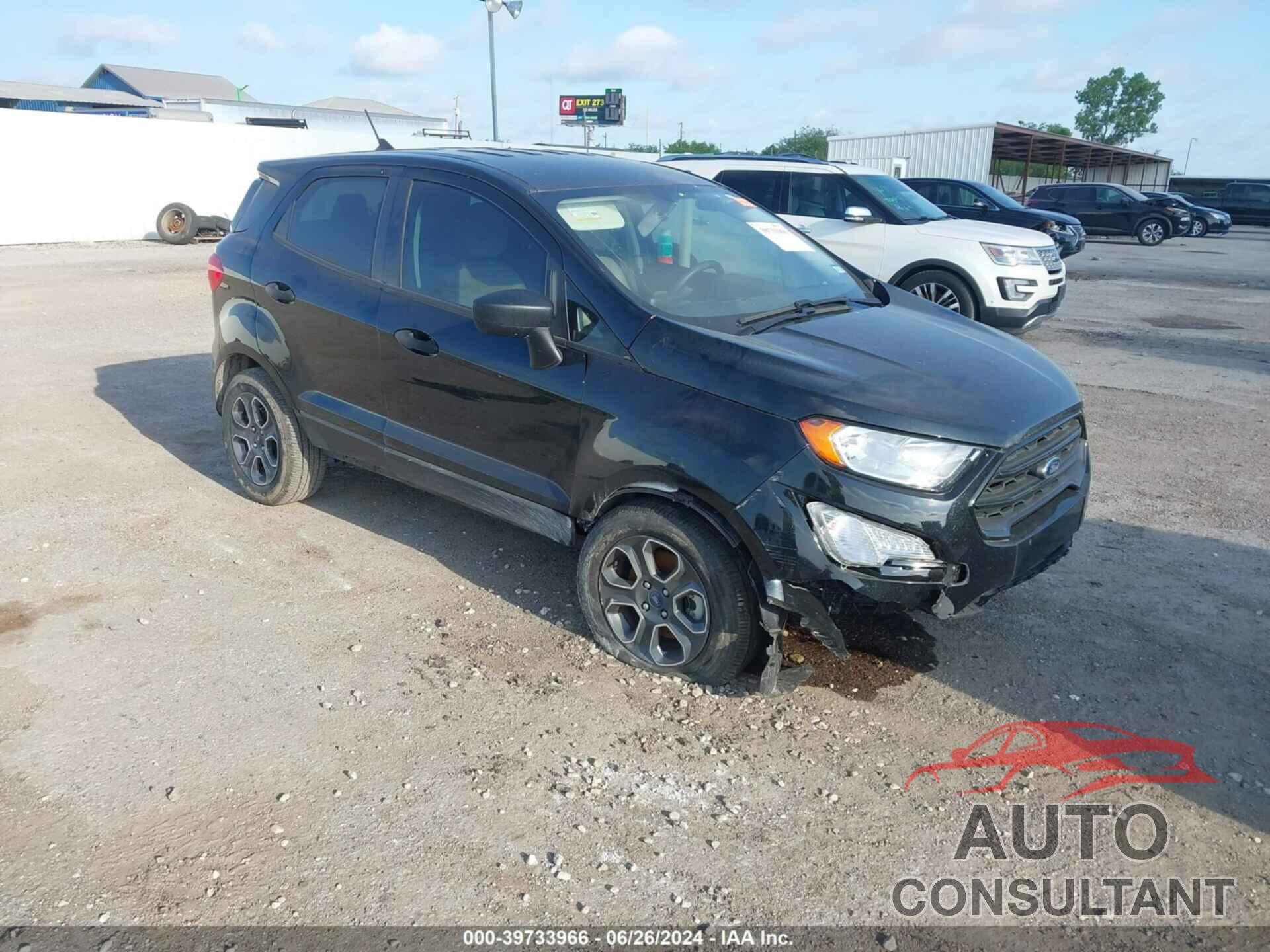 FORD ECOSPORT 2021 - MAJ3S2FE2MC448403