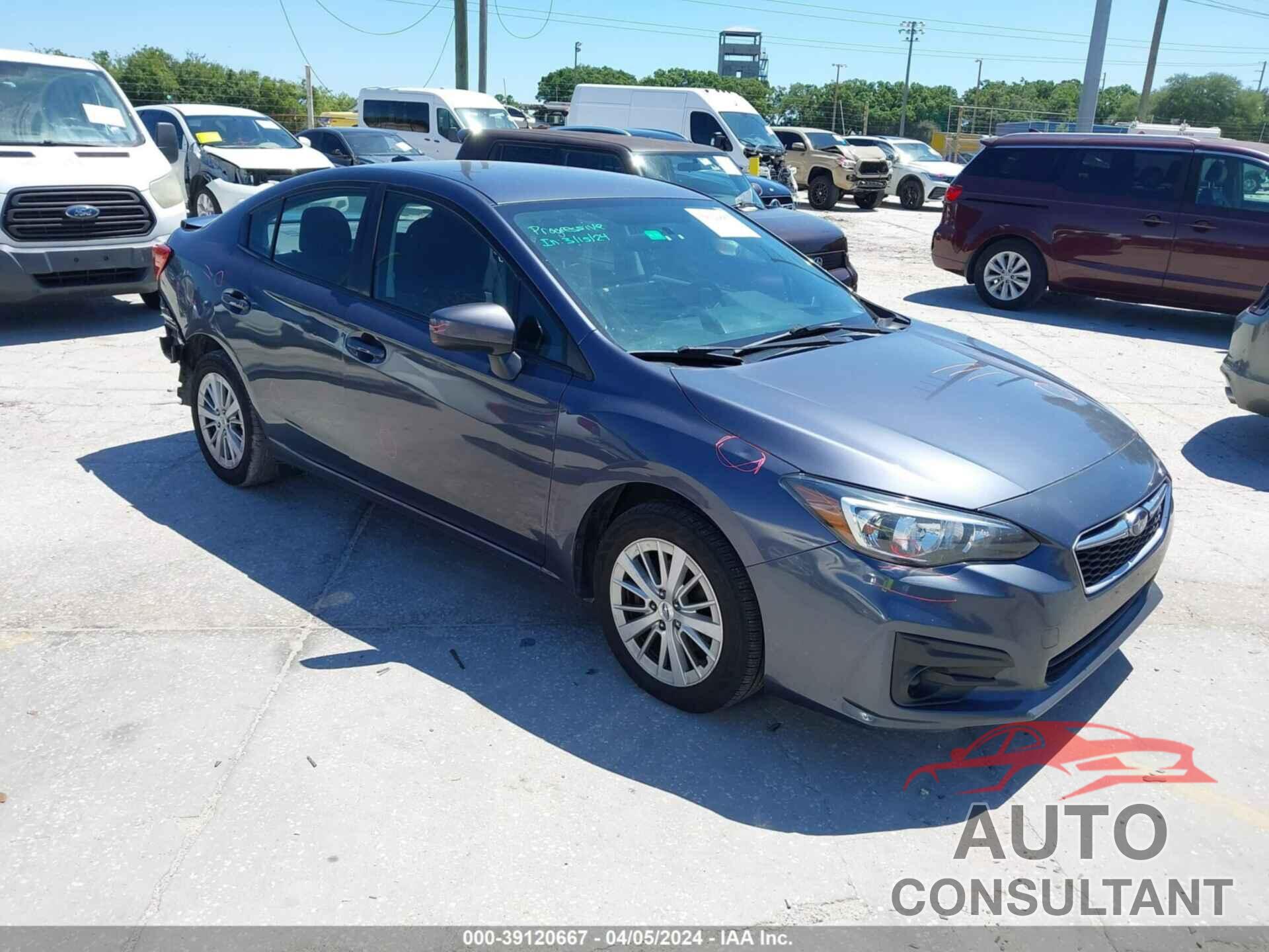 SUBARU IMPREZA 2017 - 4S3GKAB65H3611331