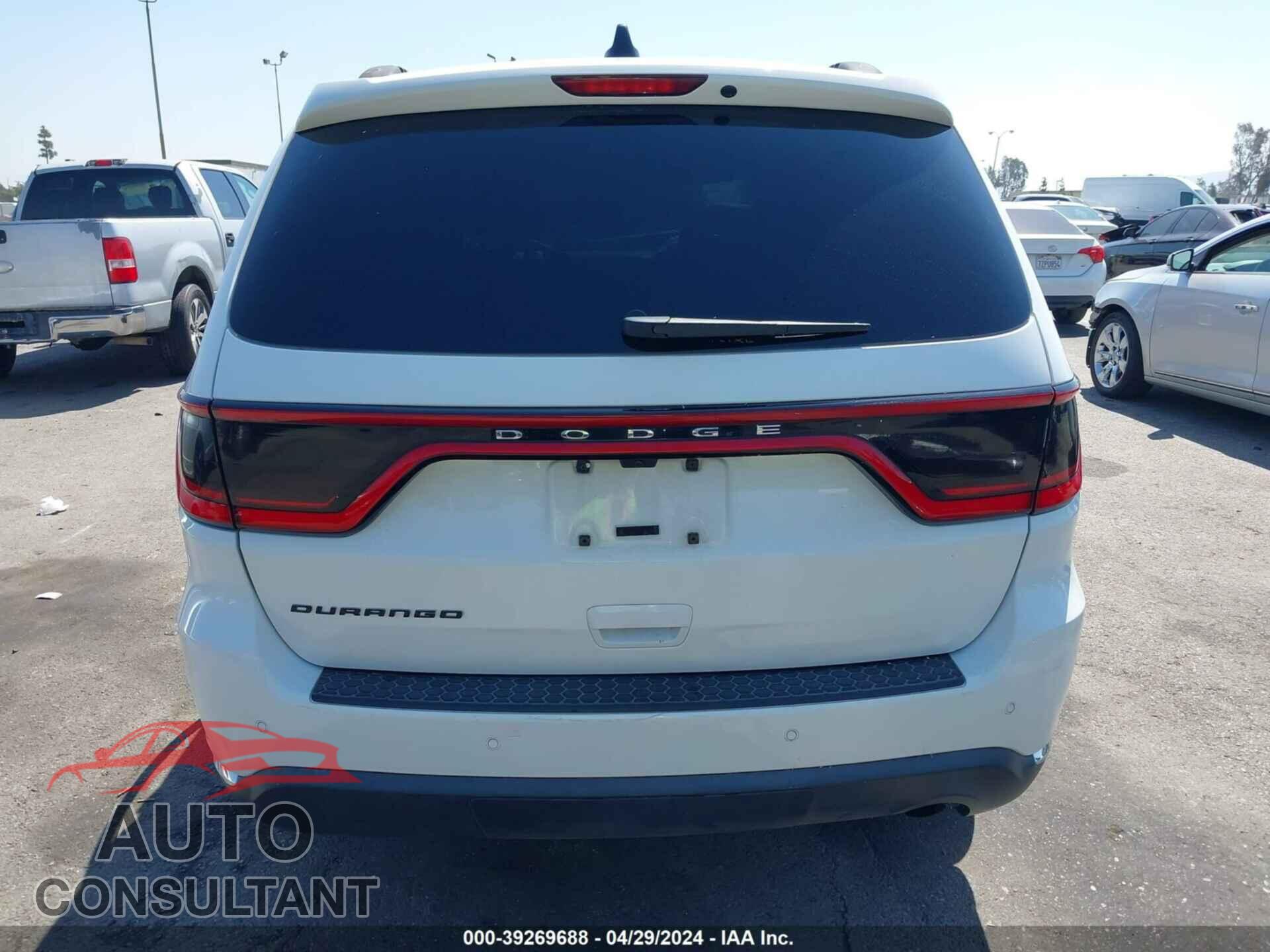 DODGE DURANGO 2017 - 1C4RDHAG9HC610981