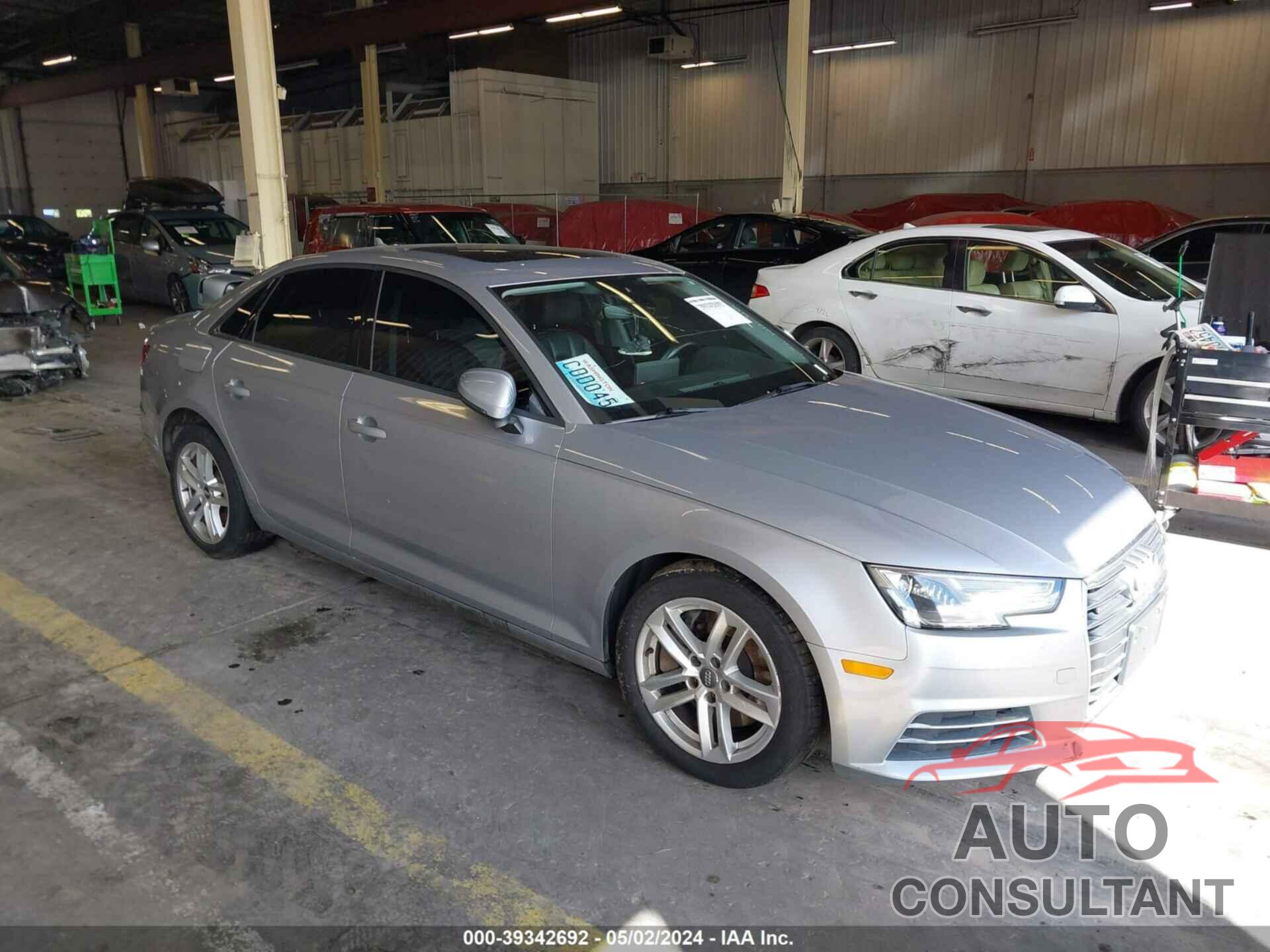 AUDI A4 2017 - WAUANAF47HN027455