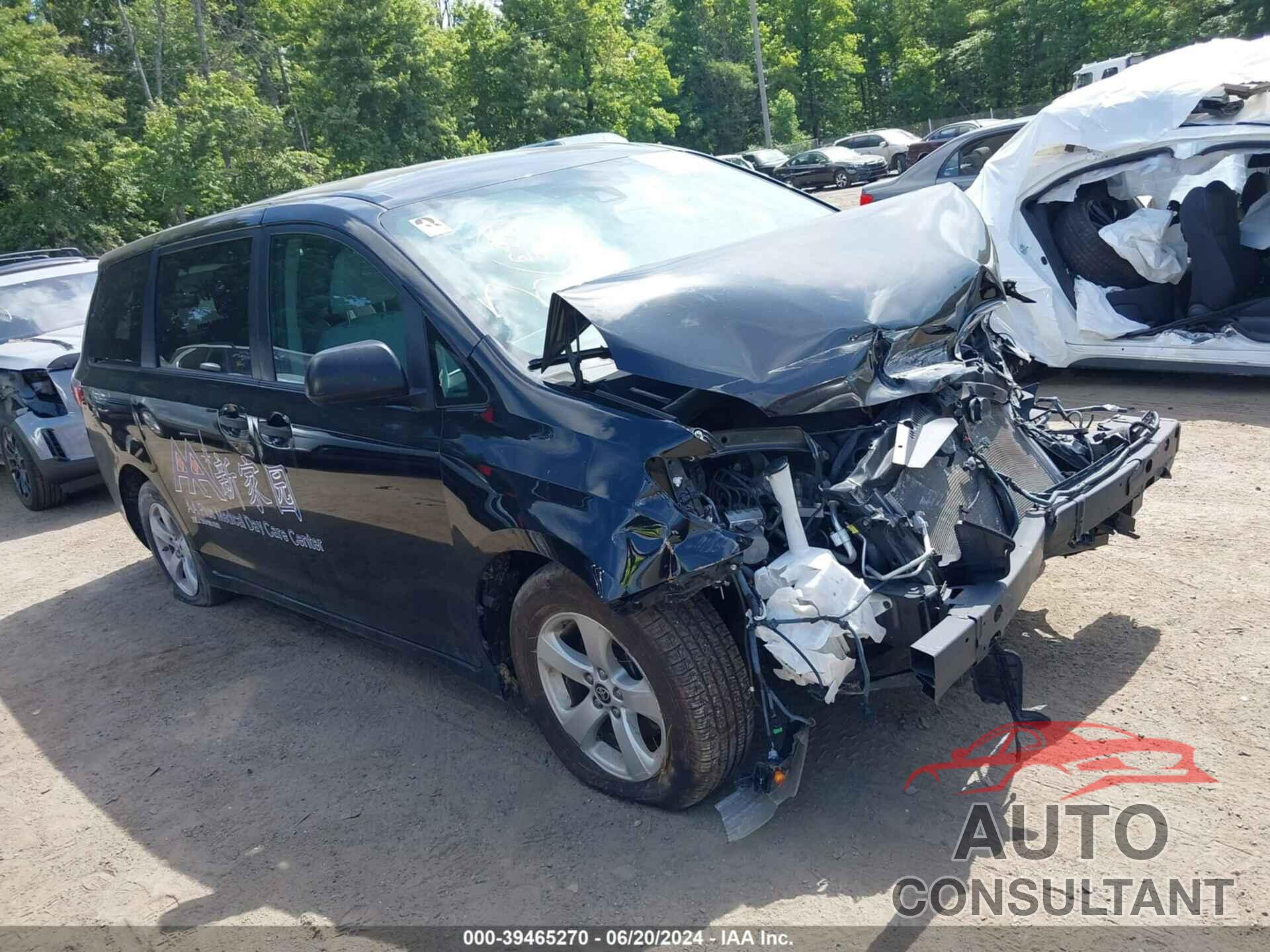 TOYOTA SIENNA 2020 - 5TDZZ3DC4LS077216