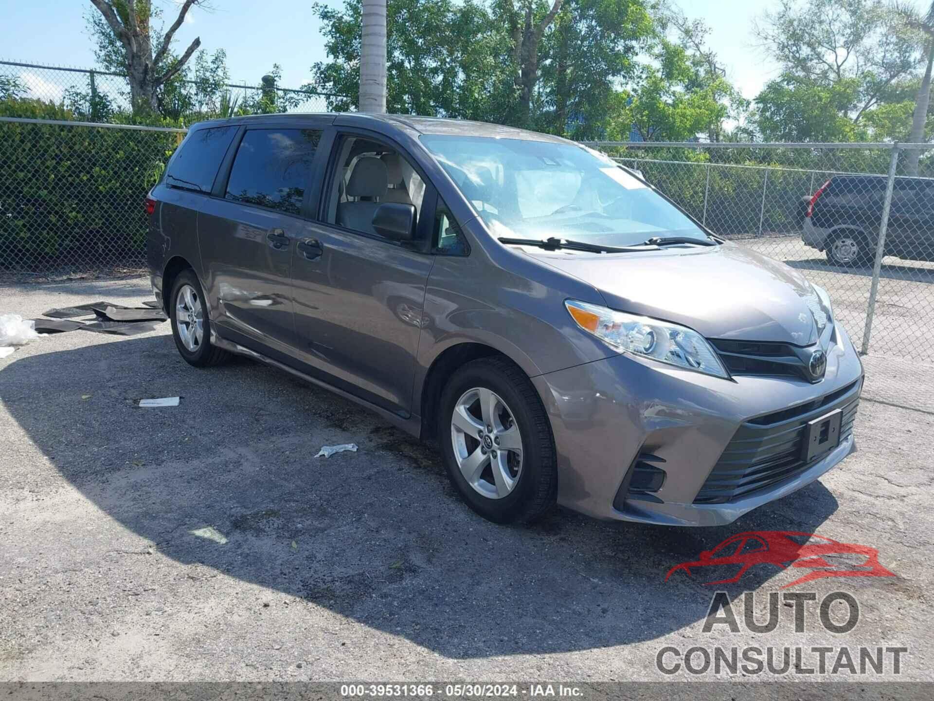 TOYOTA SIENNA 2019 - 5TDZZ3DC3KS005731