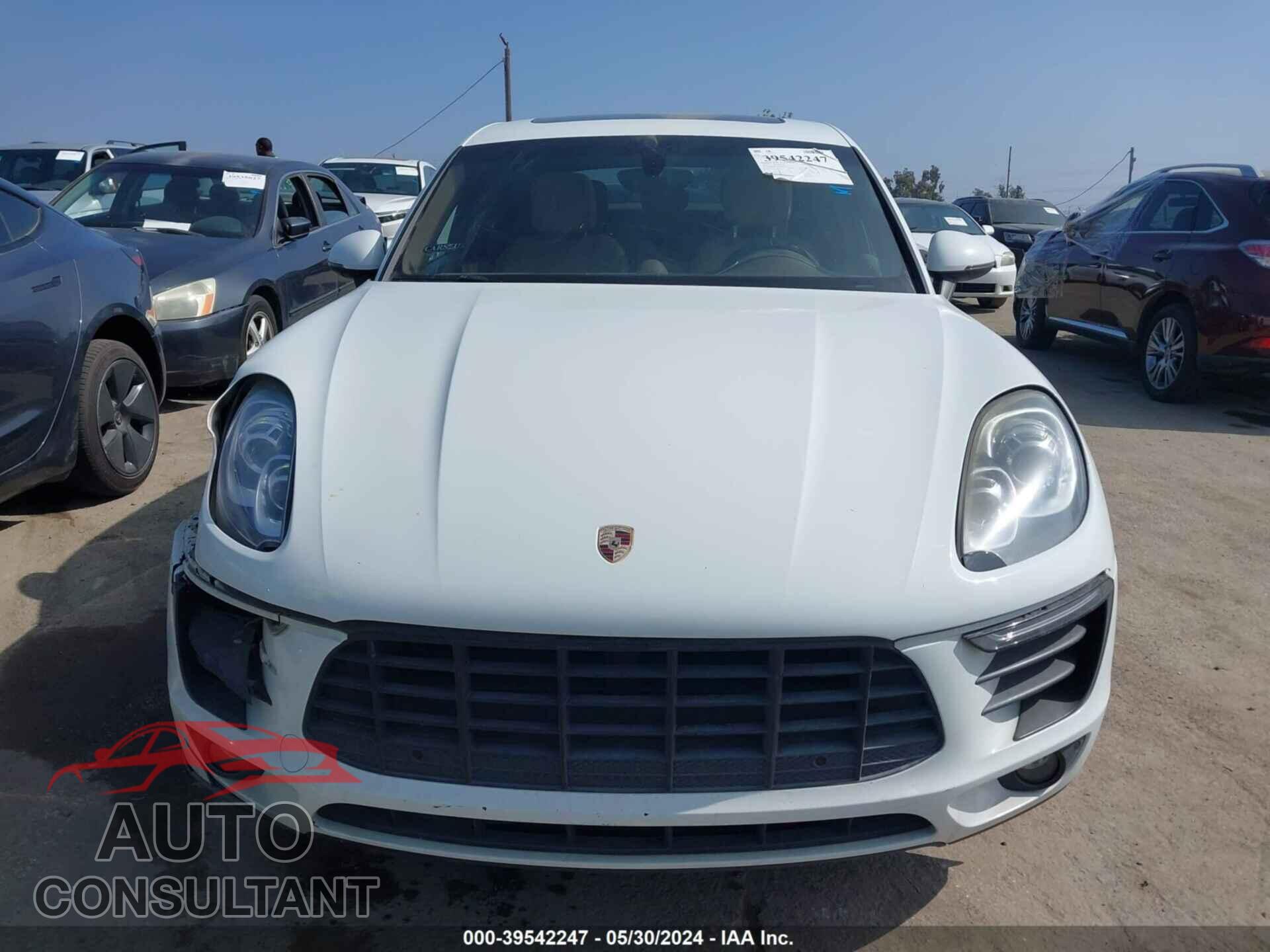 PORSCHE MACAN 2016 - WP1AB2A59GLB44674
