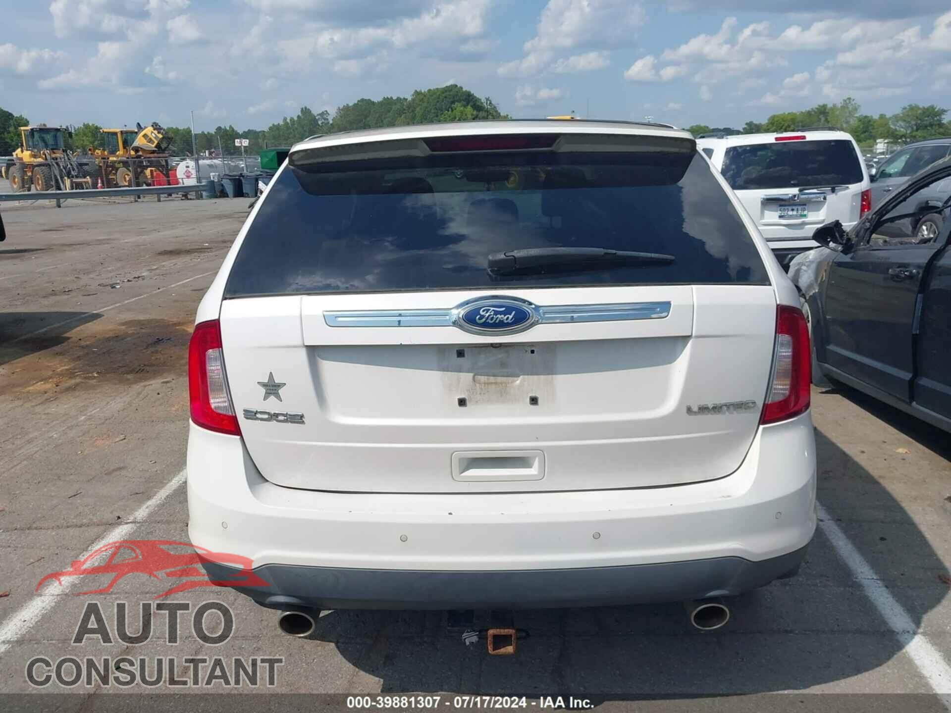 FORD EDGE 2011 - 2FMDK3KC8BBA41204