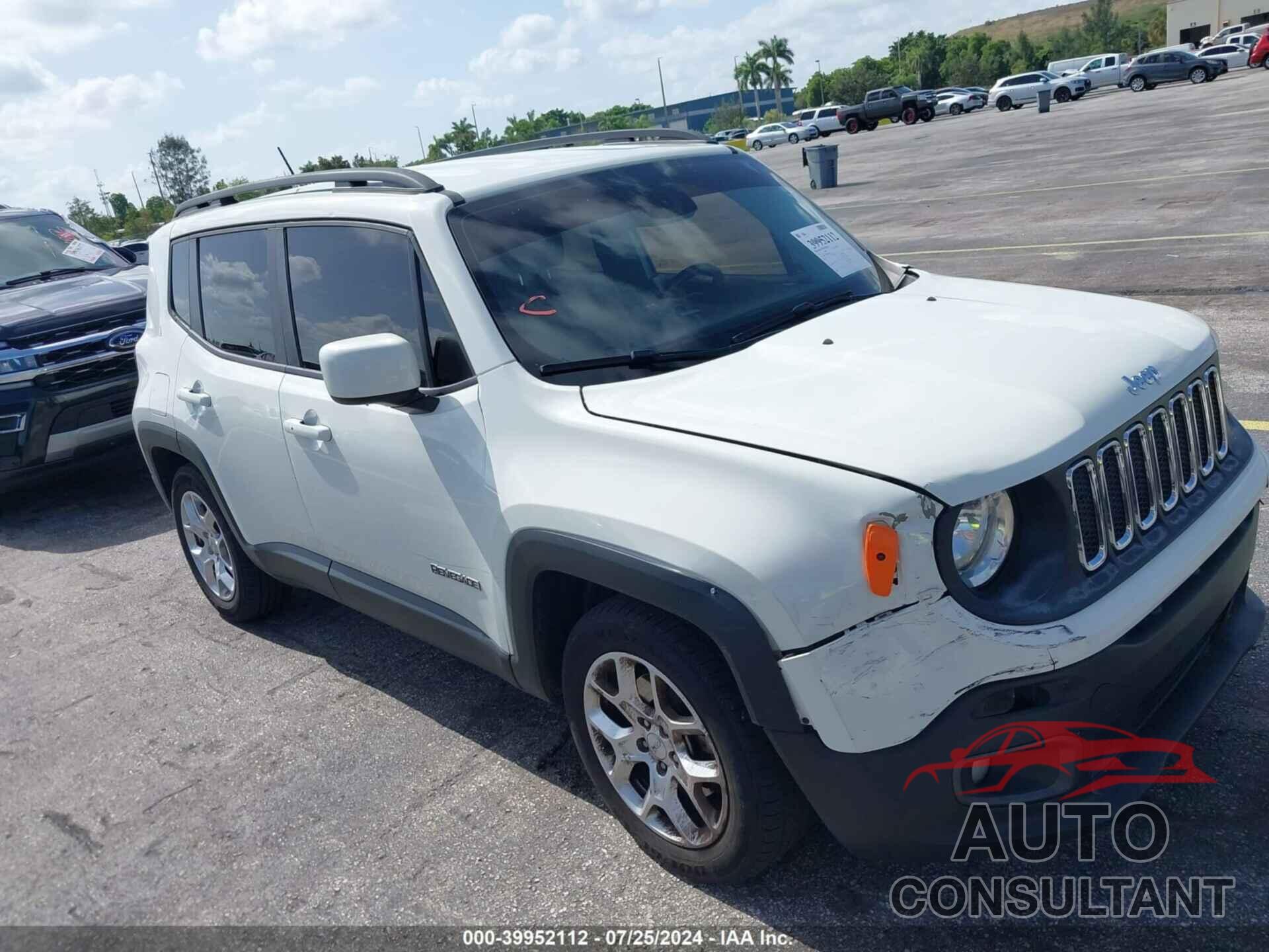 JEEP RENEGADE 2017 - ZACCJABB0HPG39239