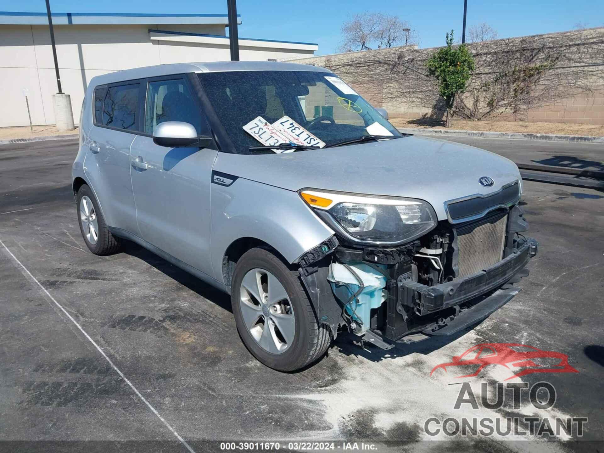 KIA SOUL 2016 - KNDJN2A23G7845816