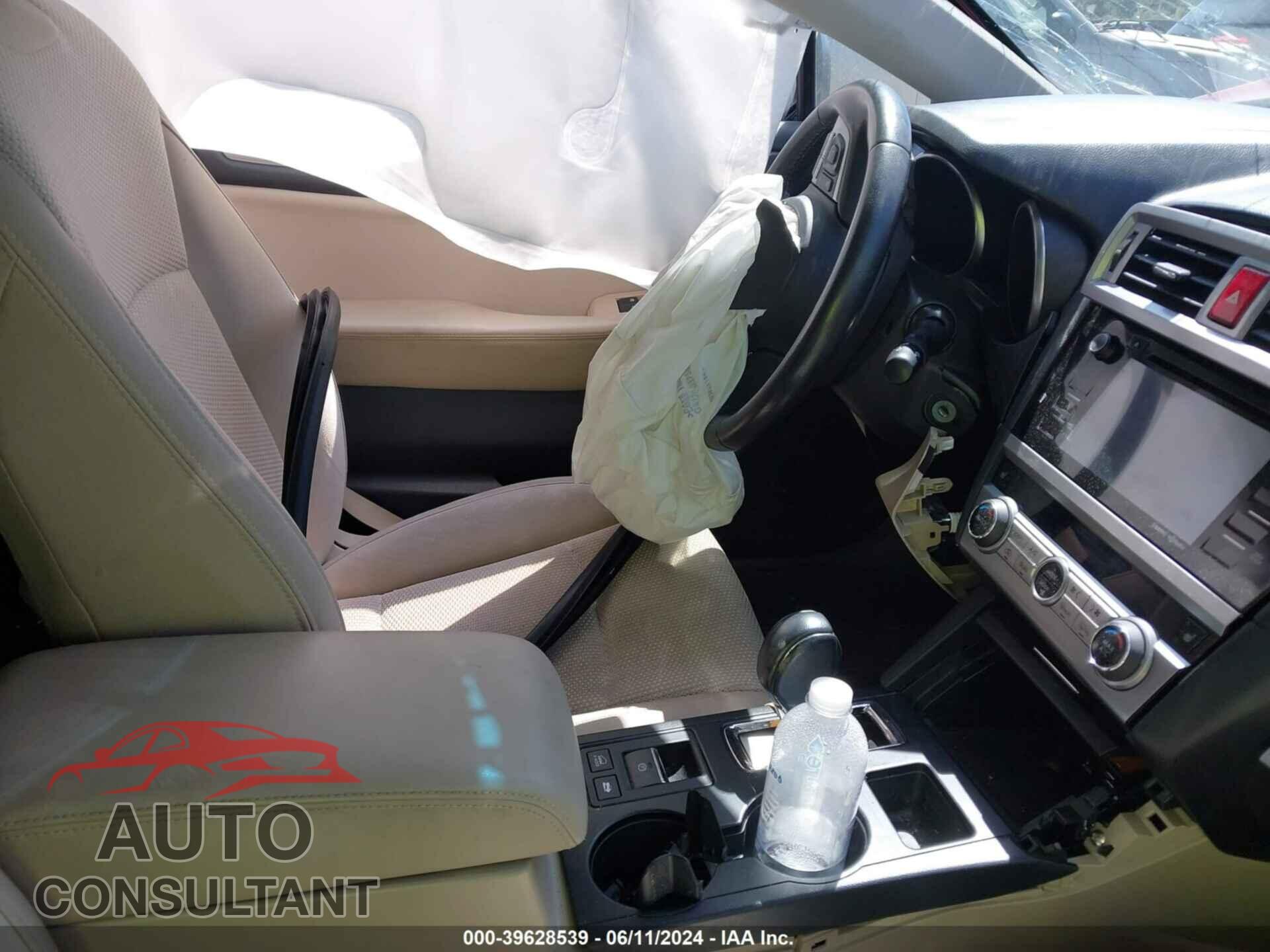 SUBARU OUTBACK 2016 - 4S4BSBFC2G3341968