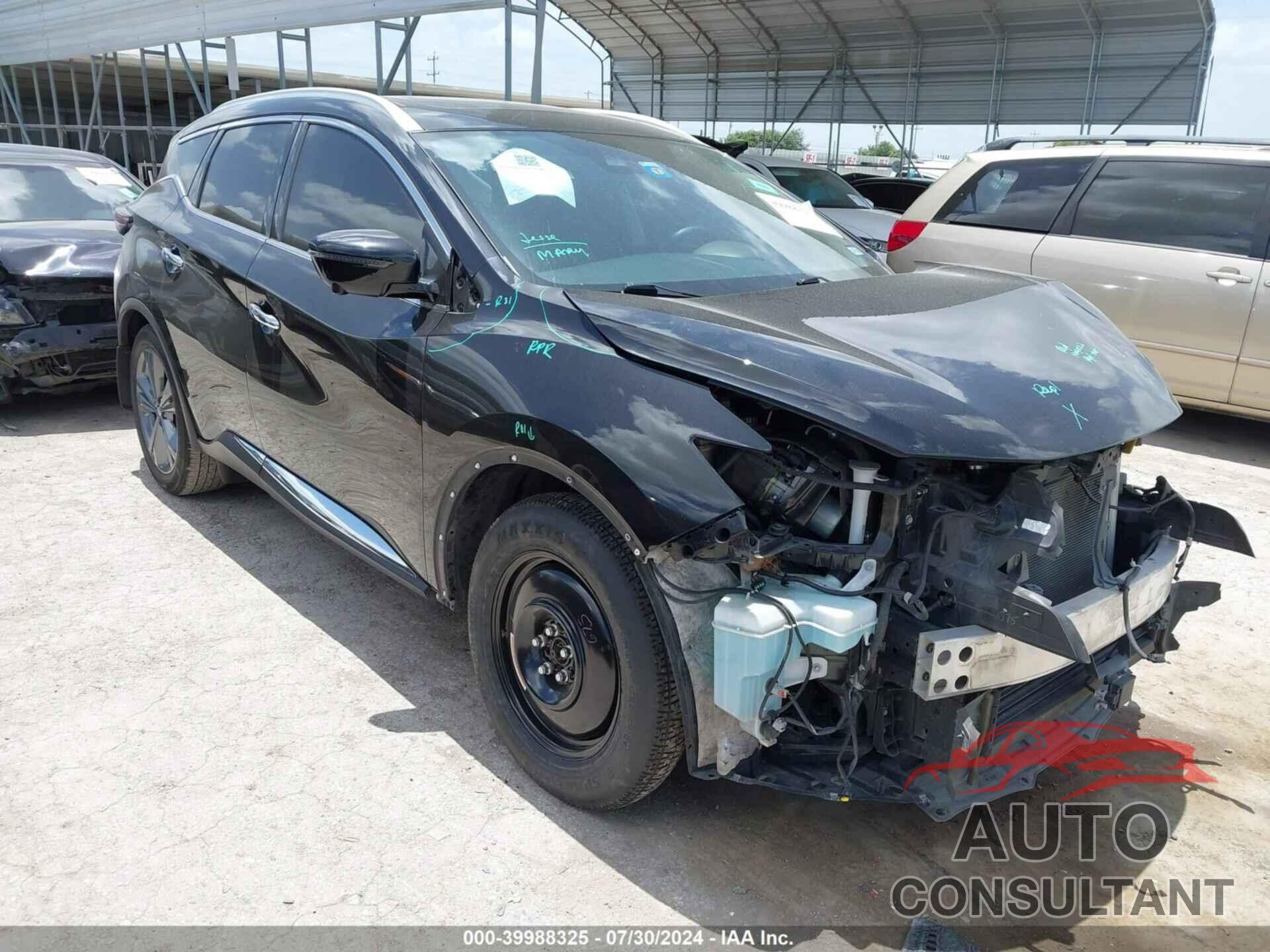 NISSAN MURANO 2021 - 5N1AZ2DJ3MC118164