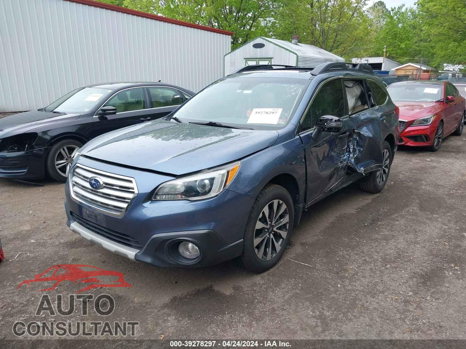 SUBARU OUTBACK 2017 - 4S4BSANC1H3419699