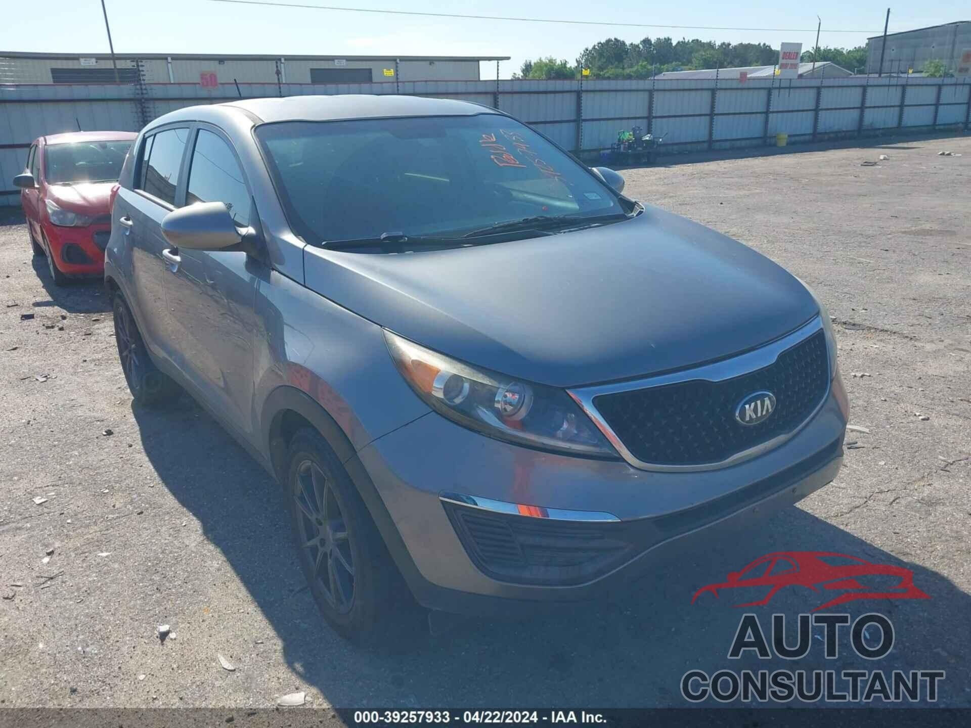 KIA SPORTAGE 2016 - KNDPB3AC8G7820007