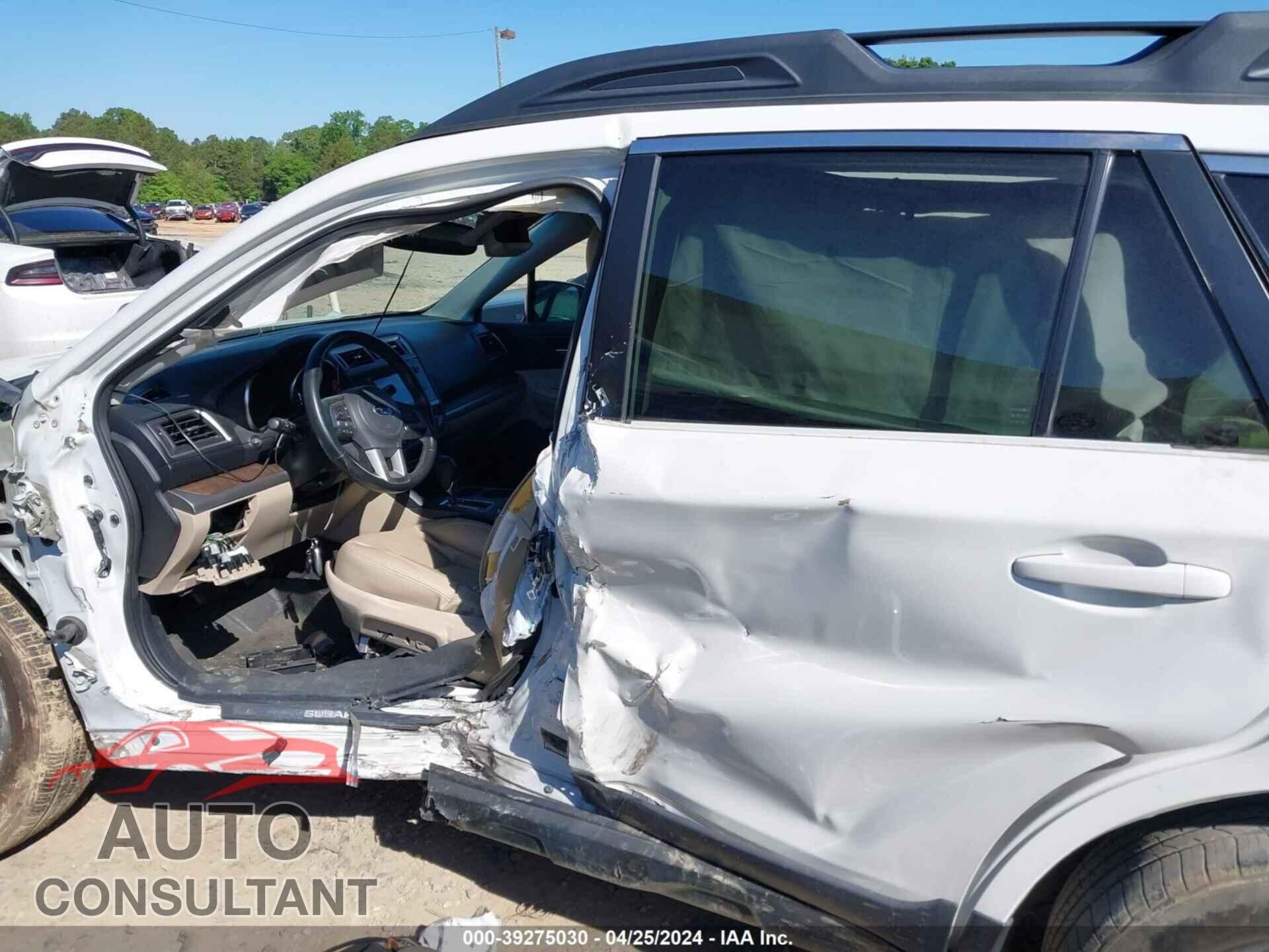 SUBARU OUTBACK 2016 - 4S4BSALC8G3240464