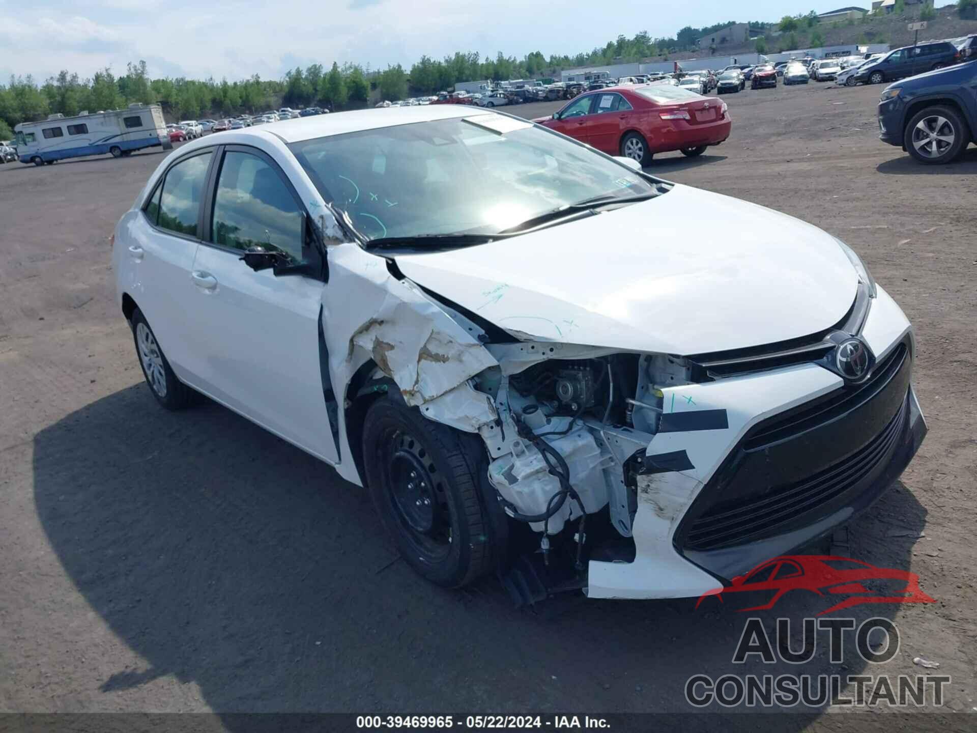 TOYOTA COROLLA 2017 - 2T1BURHE9HC876505