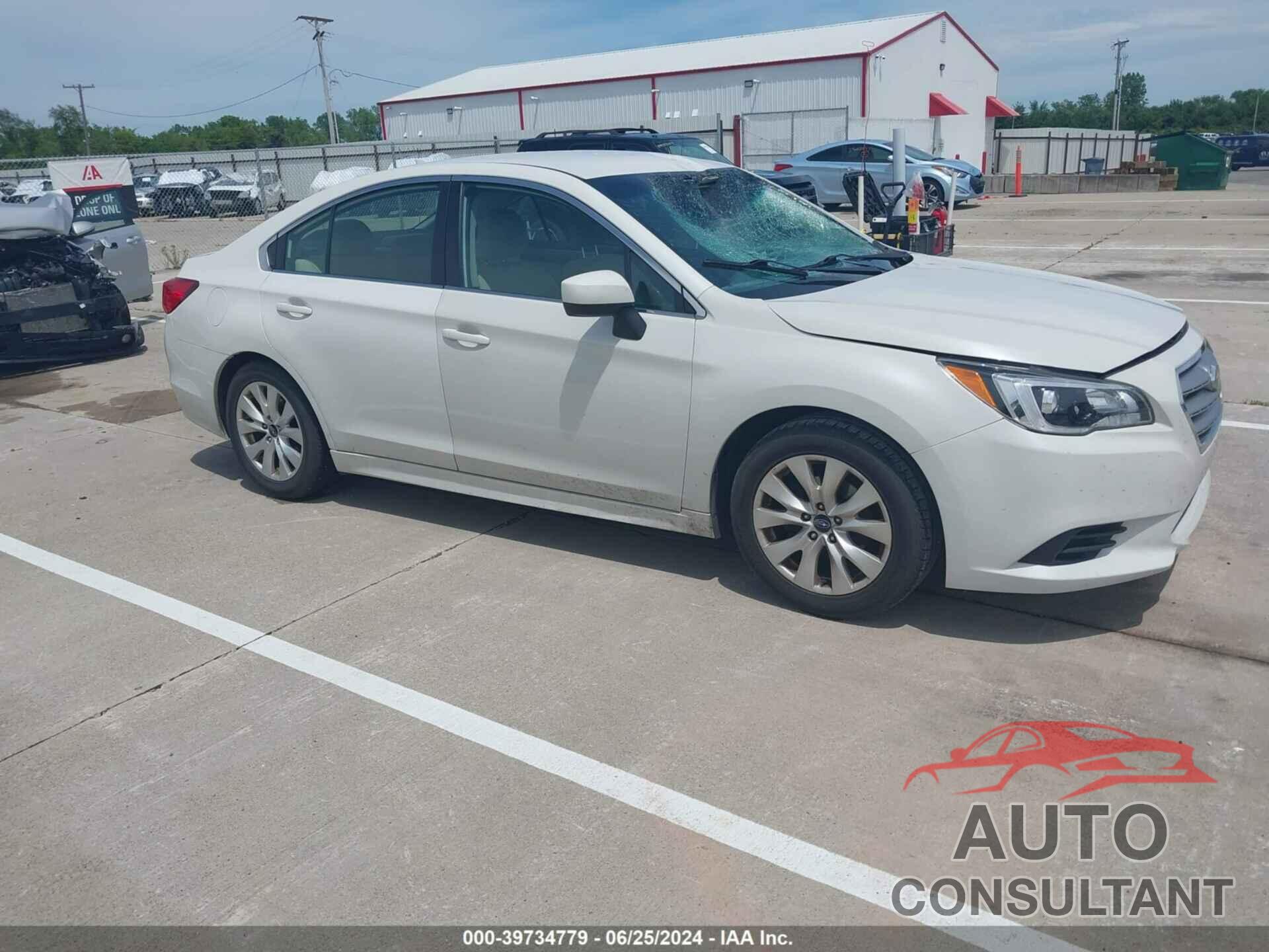 SUBARU LEGACY 2016 - 4S3BNBC61G3015332