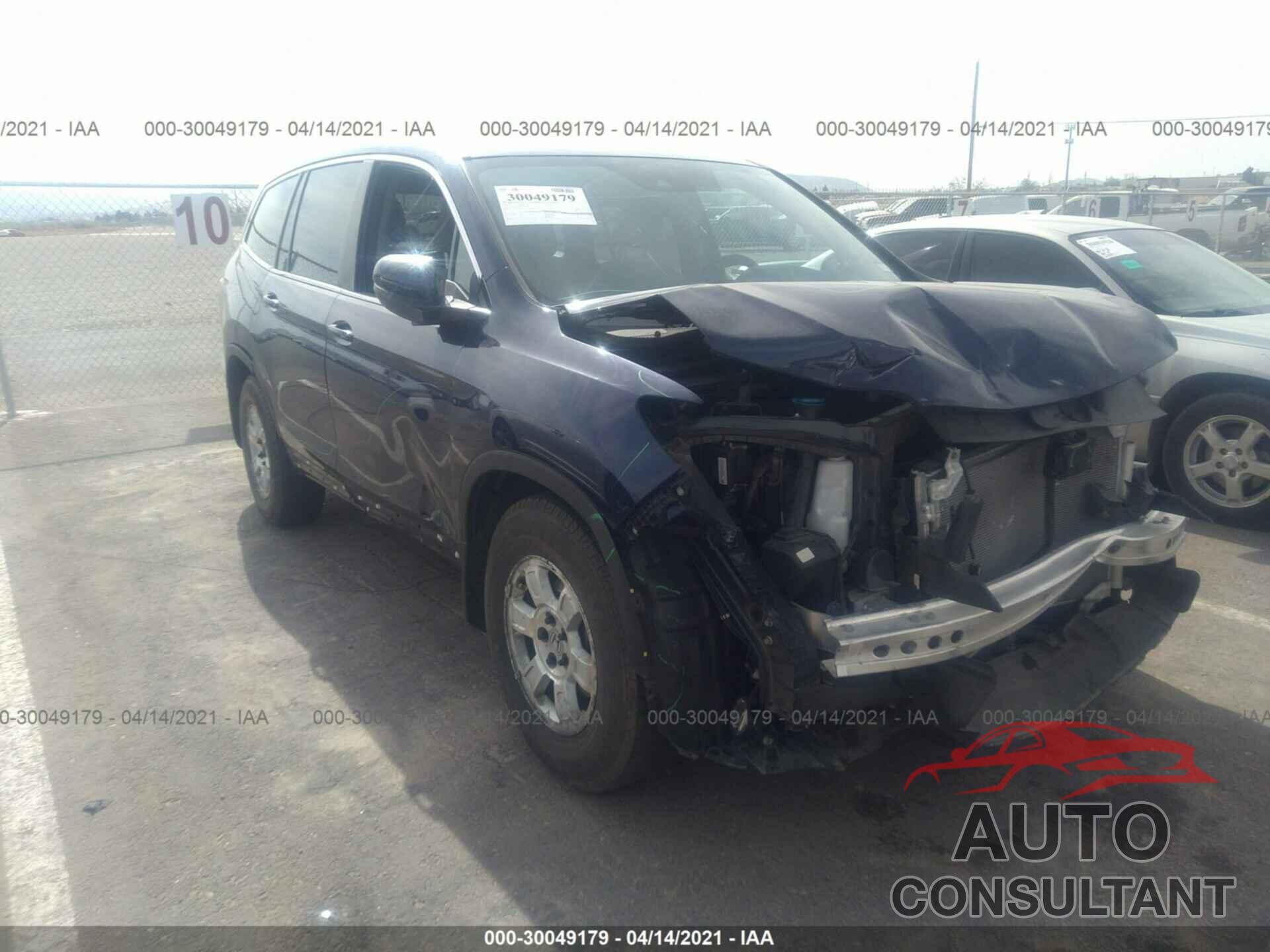 HONDA PILOT 2019 - 5FNYF5H38KB026802