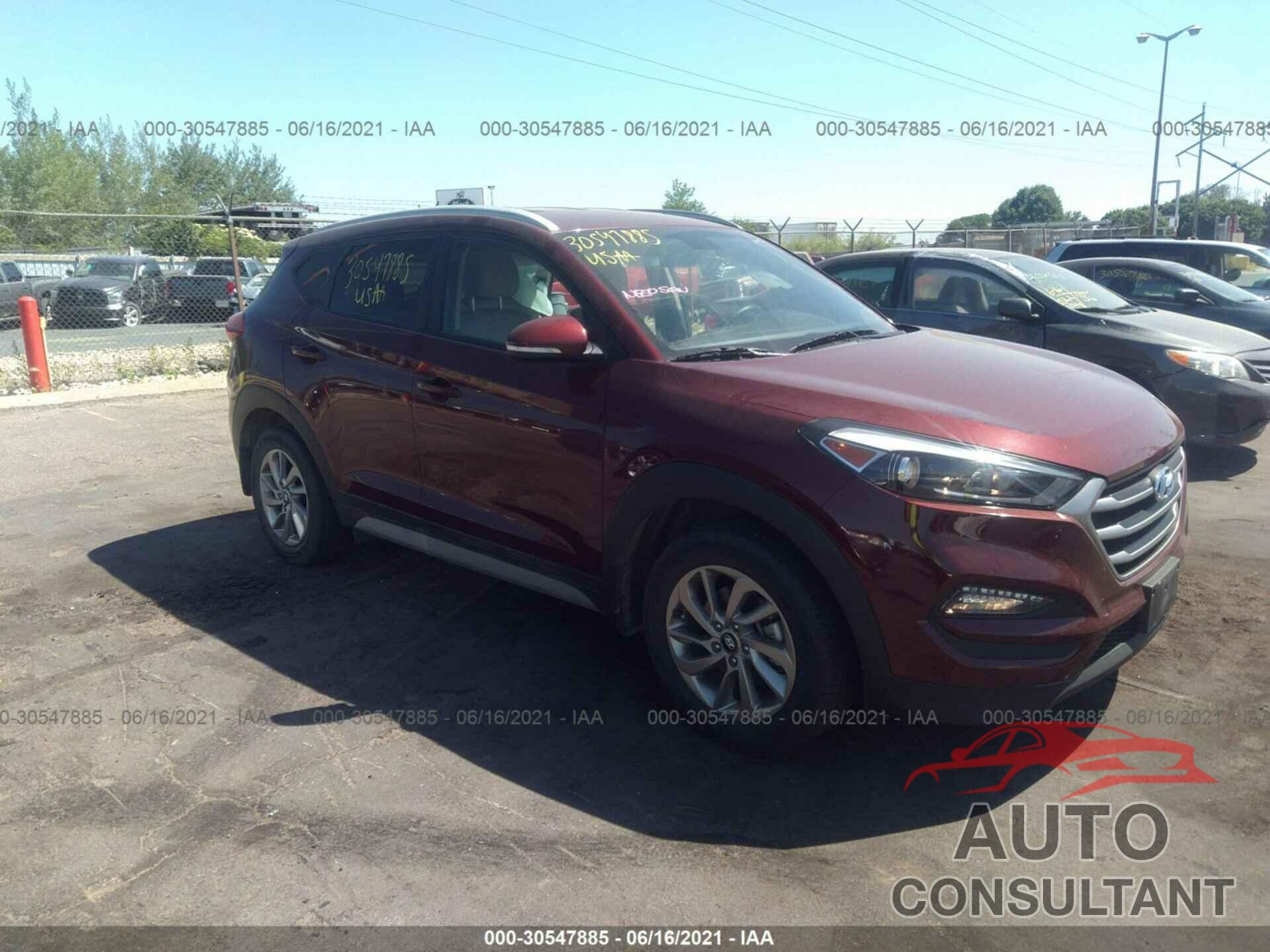 HYUNDAI TUCSON 2017 - KM8J3CA42HU530338