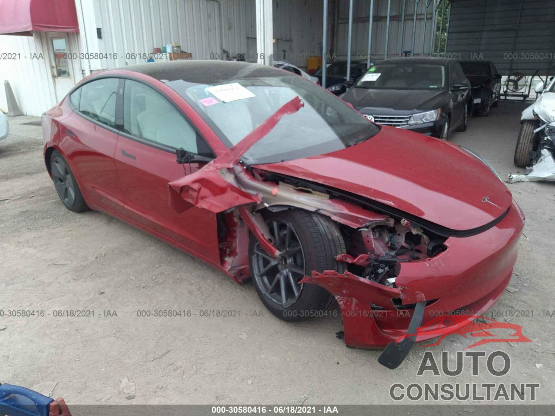 TESLA MODEL 3 2021 - 5YJ3E1EA8MF871208