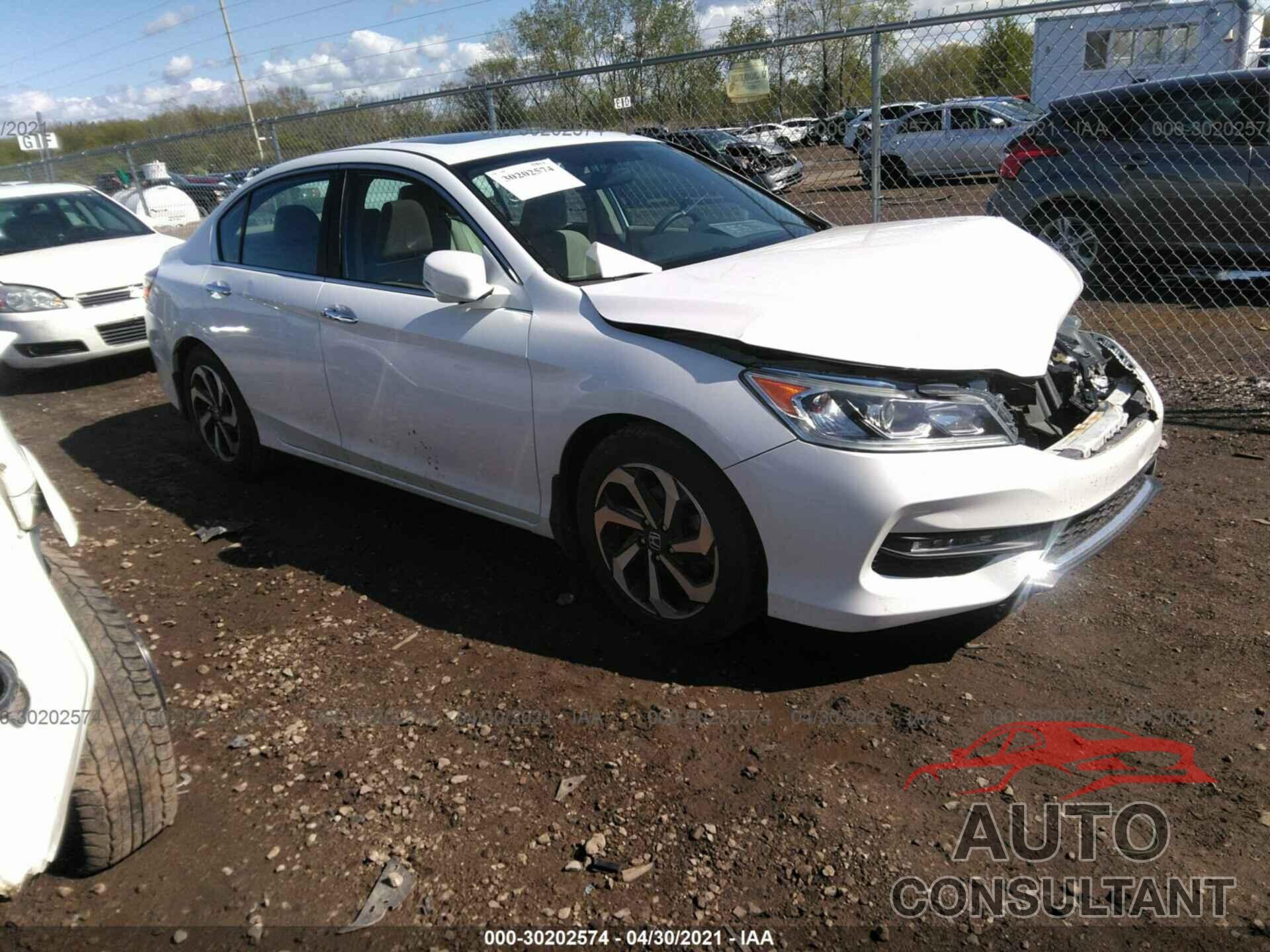 HONDA ACCORD SEDAN 2016 - 1HGCR2F7XGA004968