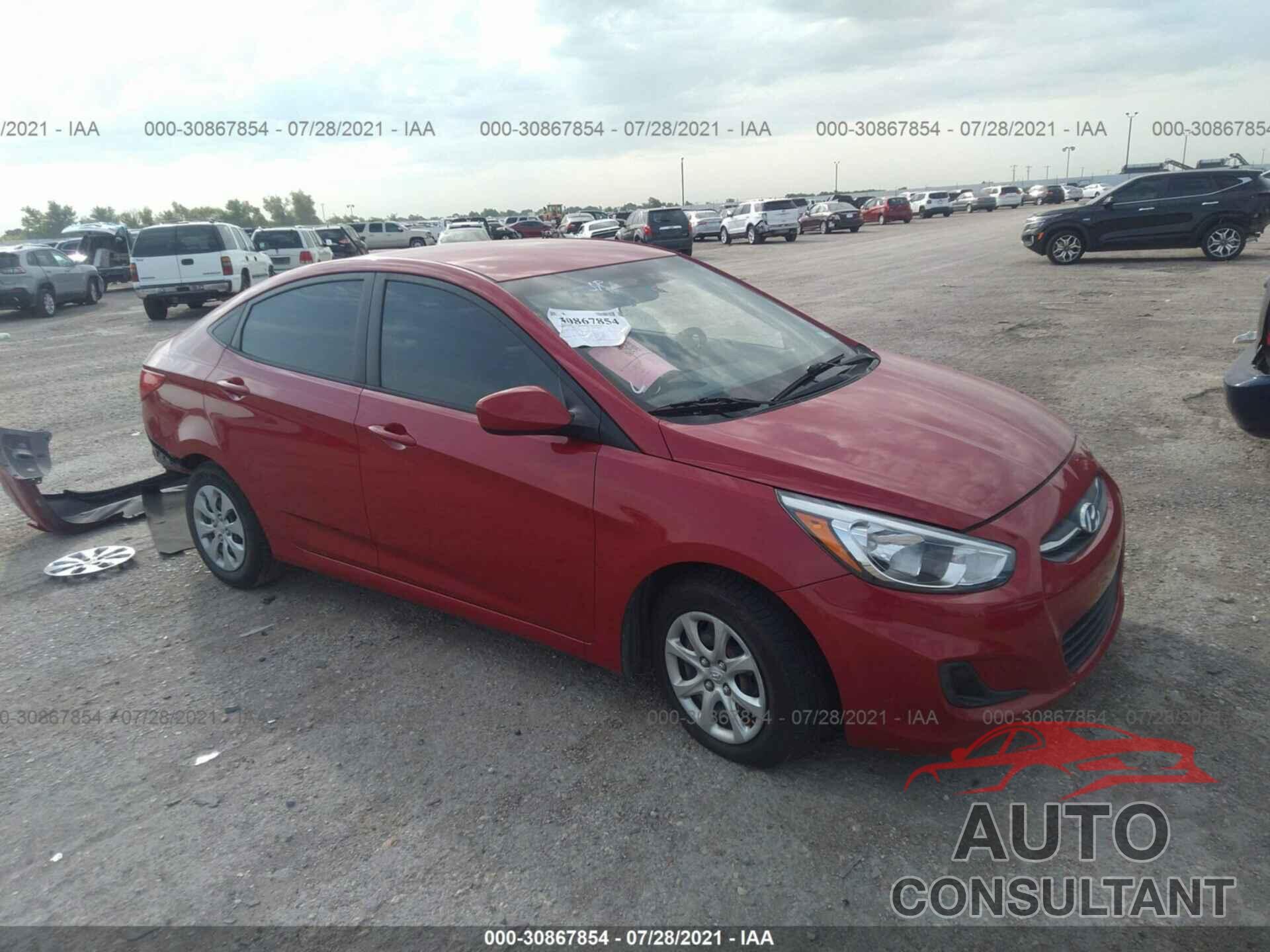 HYUNDAI ACCENT 2017 - KMHCT4AE8HU187901