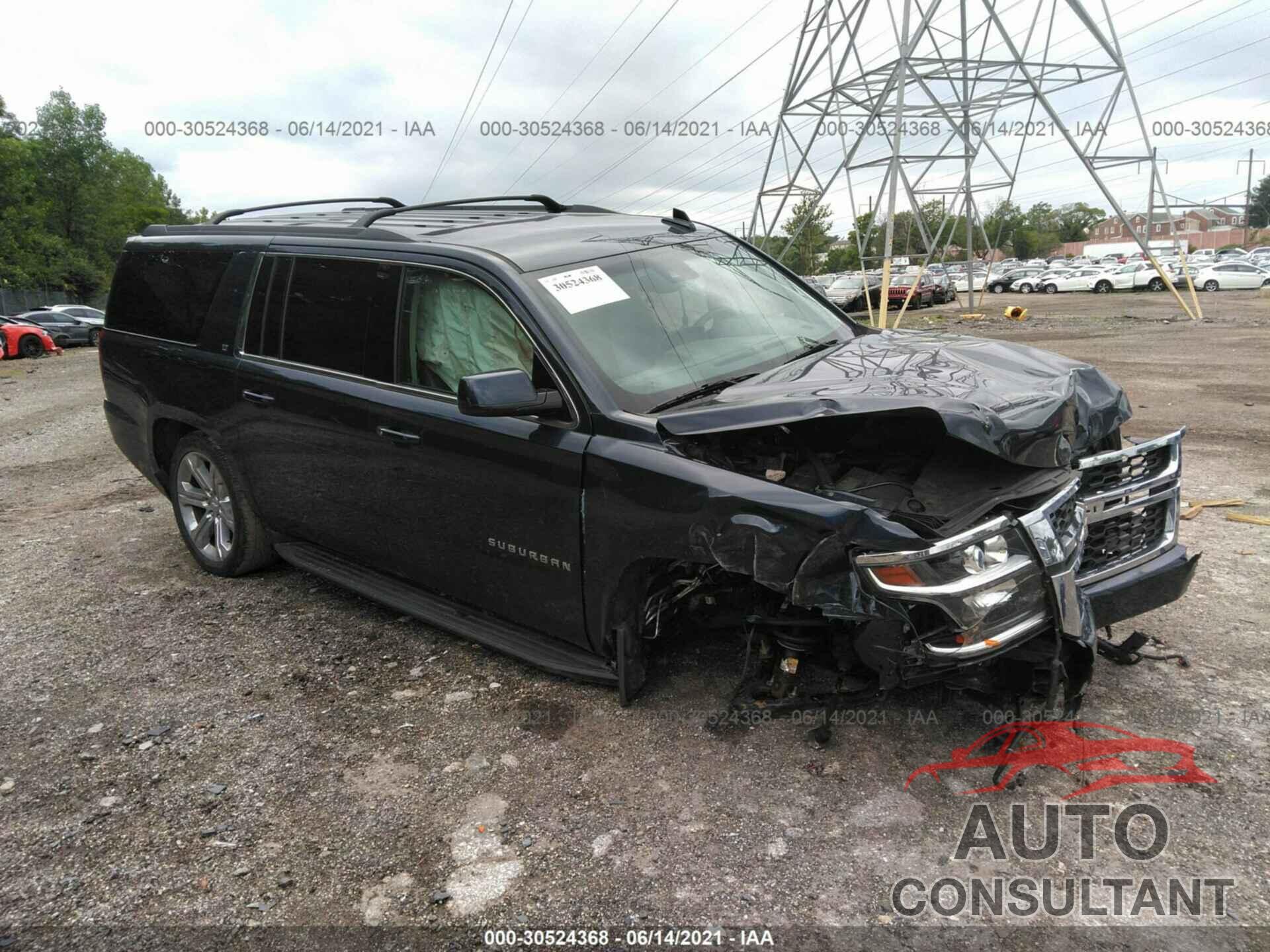 CHEVROLET SUBURBAN 2017 - 1GNSKHKC4HR182910