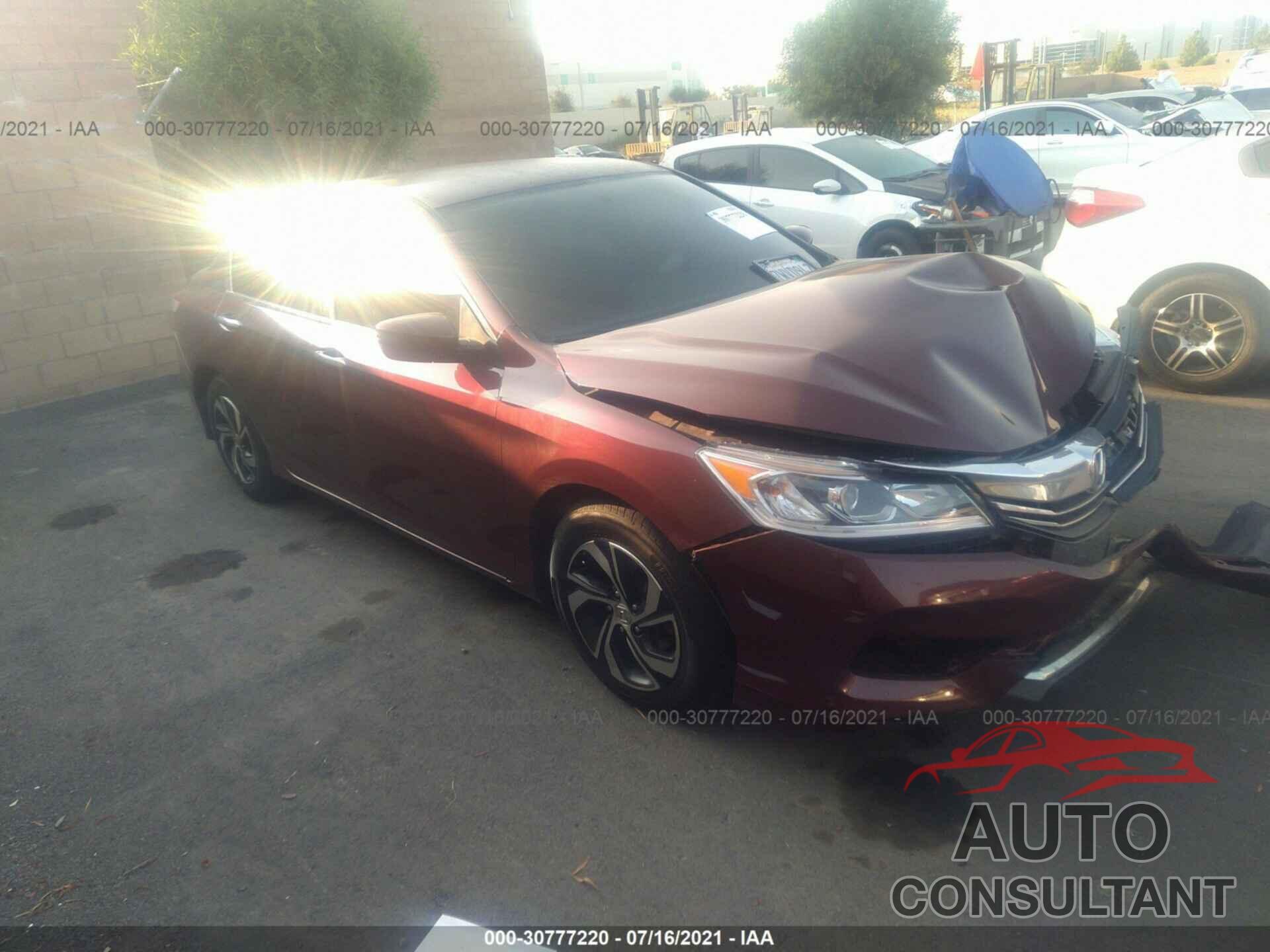 HONDA ACCORD SEDAN 2017 - 1HGCR2F34HA098554