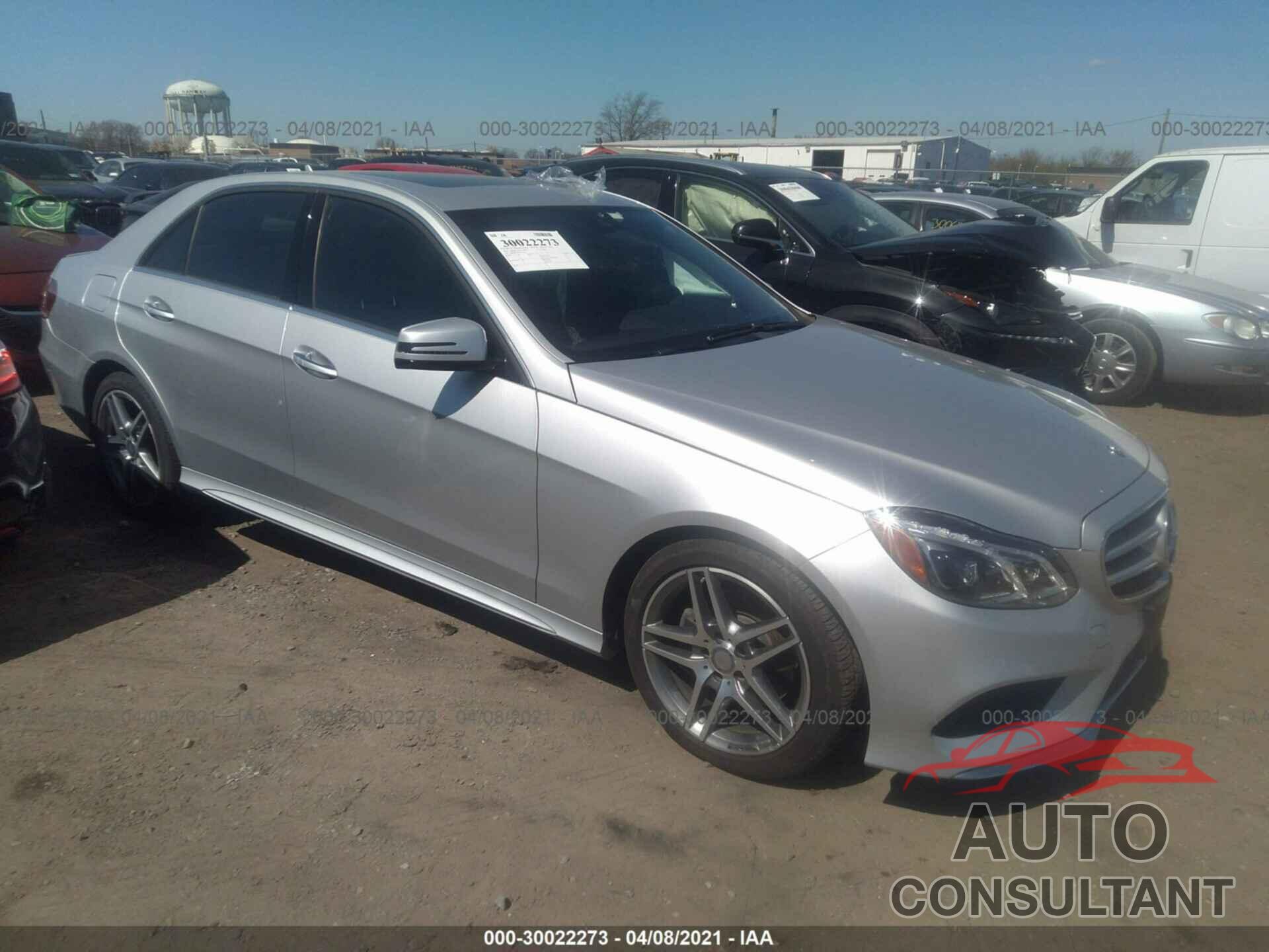 MERCEDES-BENZ E-CLASS 2016 - WDDHF8JB8GB329677