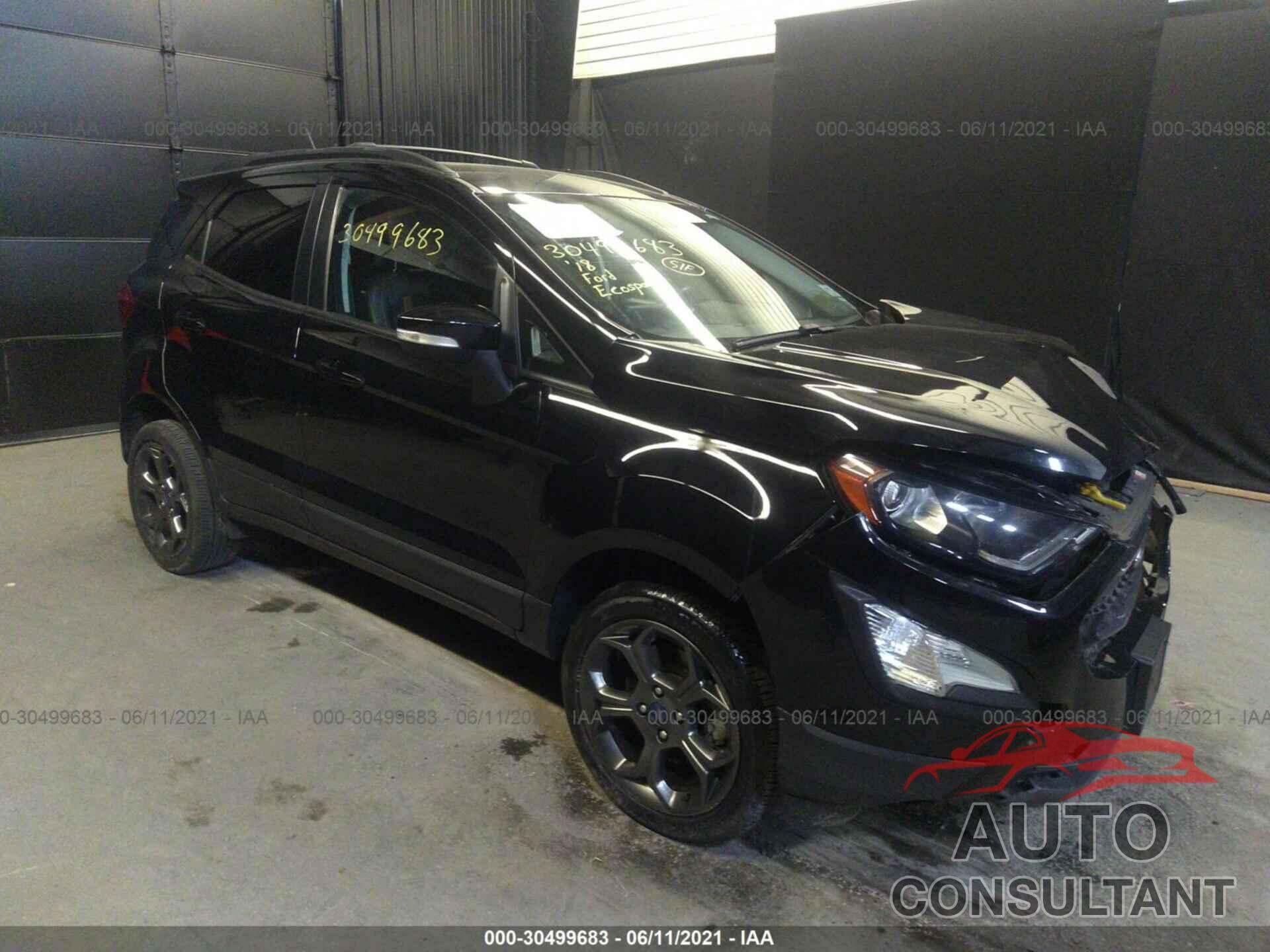 FORD ECOSPORT 2018 - MAJ6P1CL8JC245782