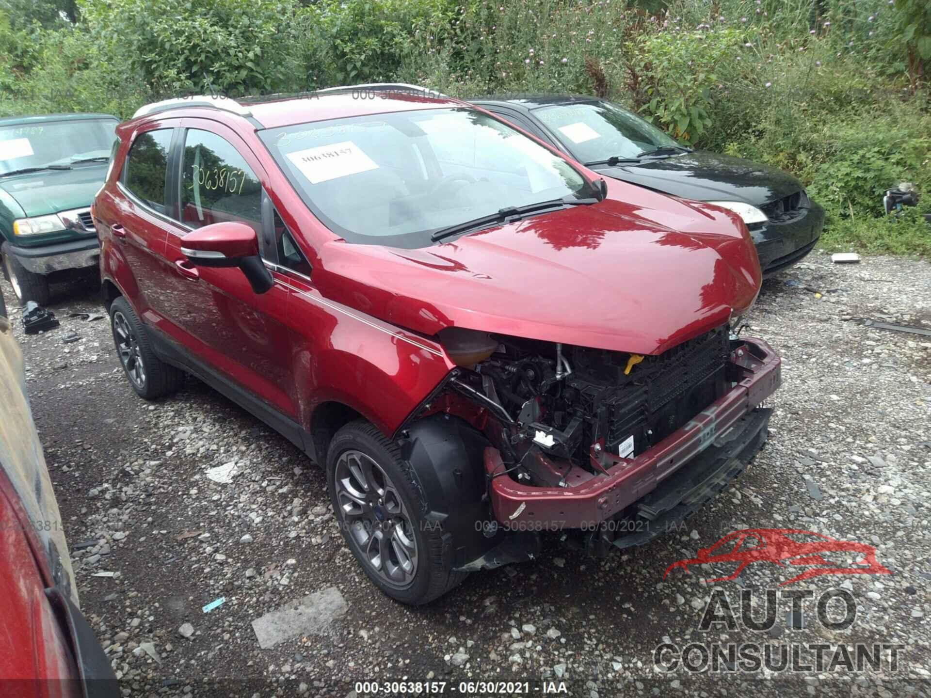 FORD ECOSPORT 2020 - MAJ6S3KL3LC377136