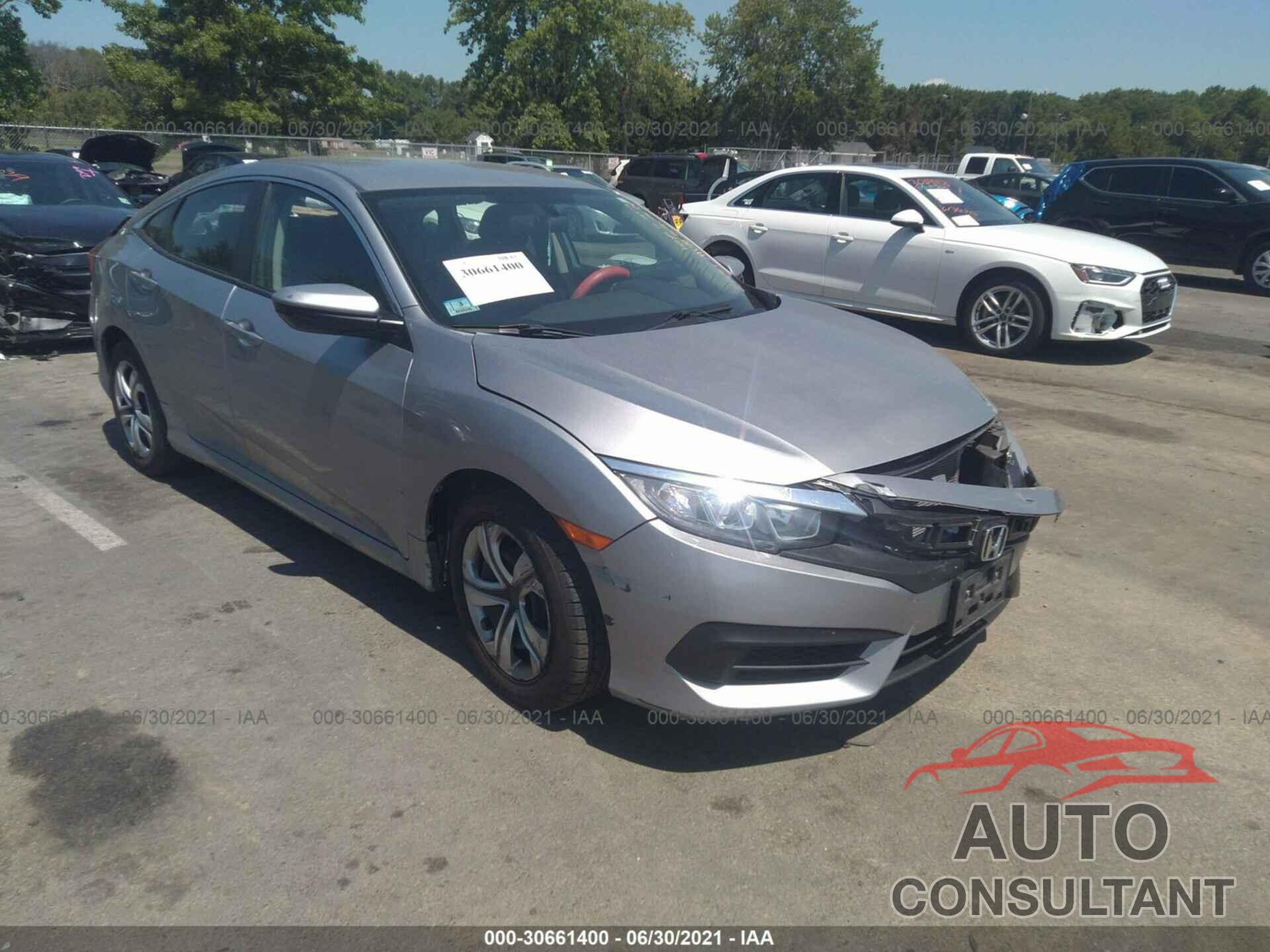 HONDA CIVIC SEDAN 2016 - 19XFC2F54GE218962