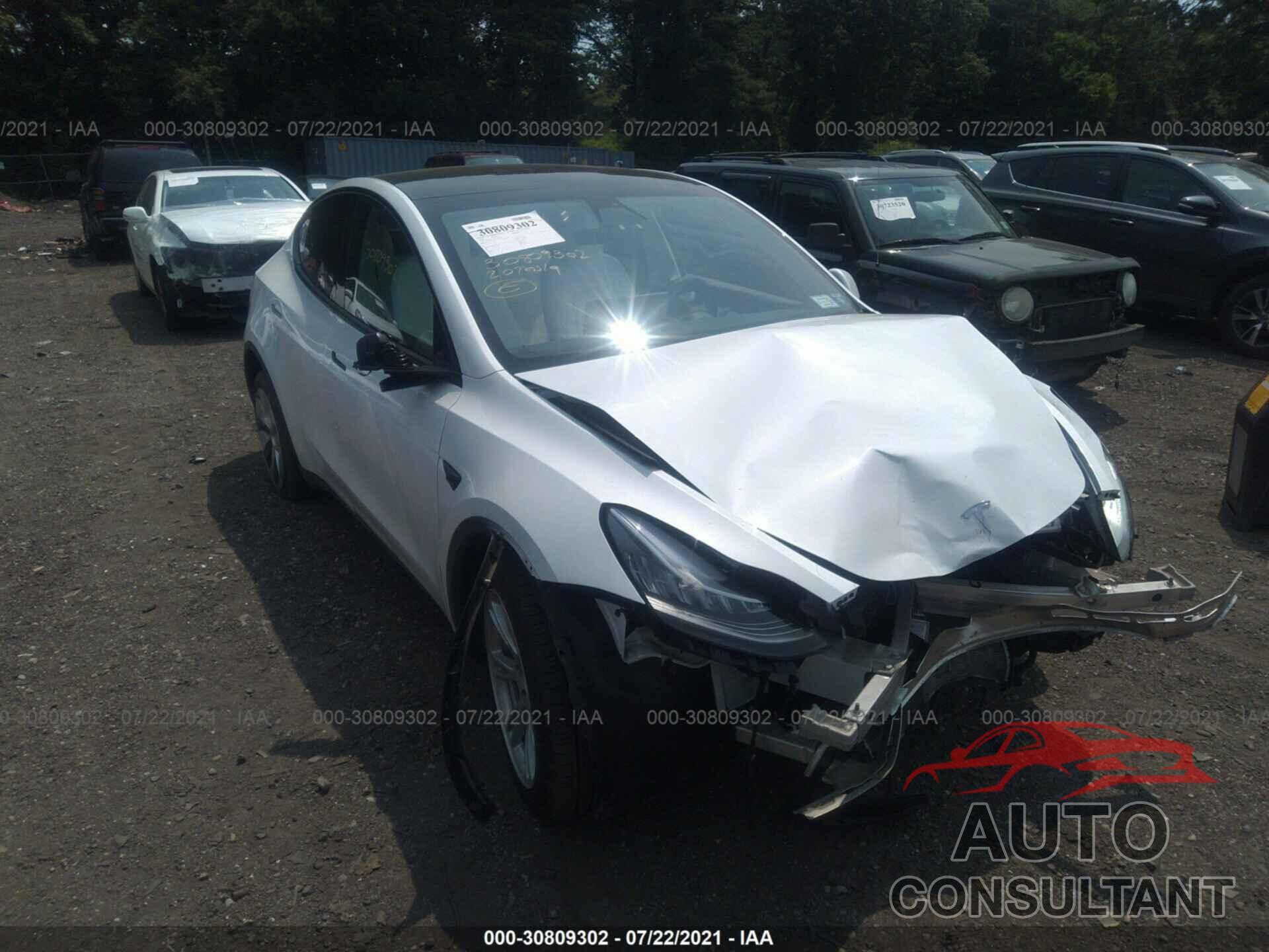 TESLA MODEL Y 2020 - 5YJYGDEEXLF049965