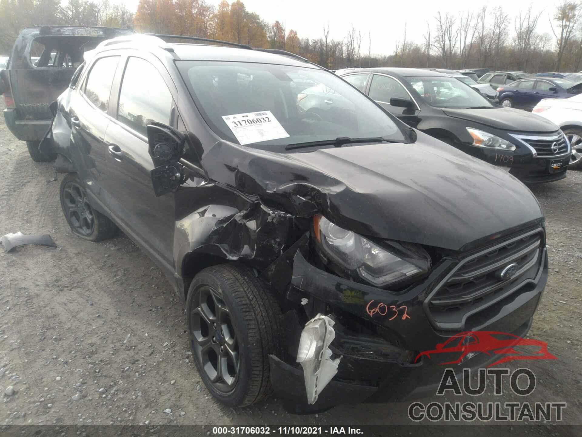 FORD ECOSPORT 2018 - MAJ6P1CL8JC169240