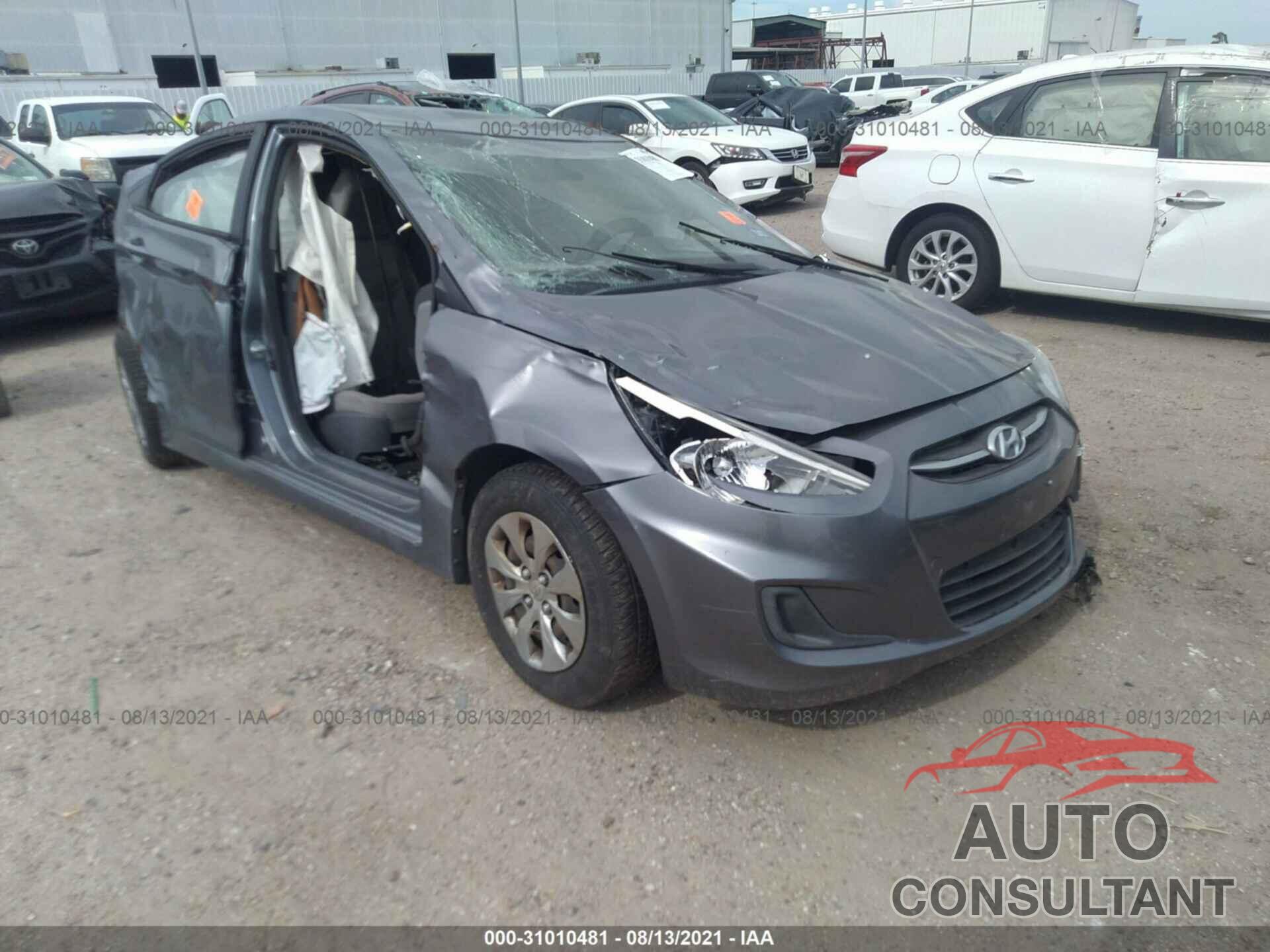 HYUNDAI ACCENT 2017 - KMHCT4AE9HU222705