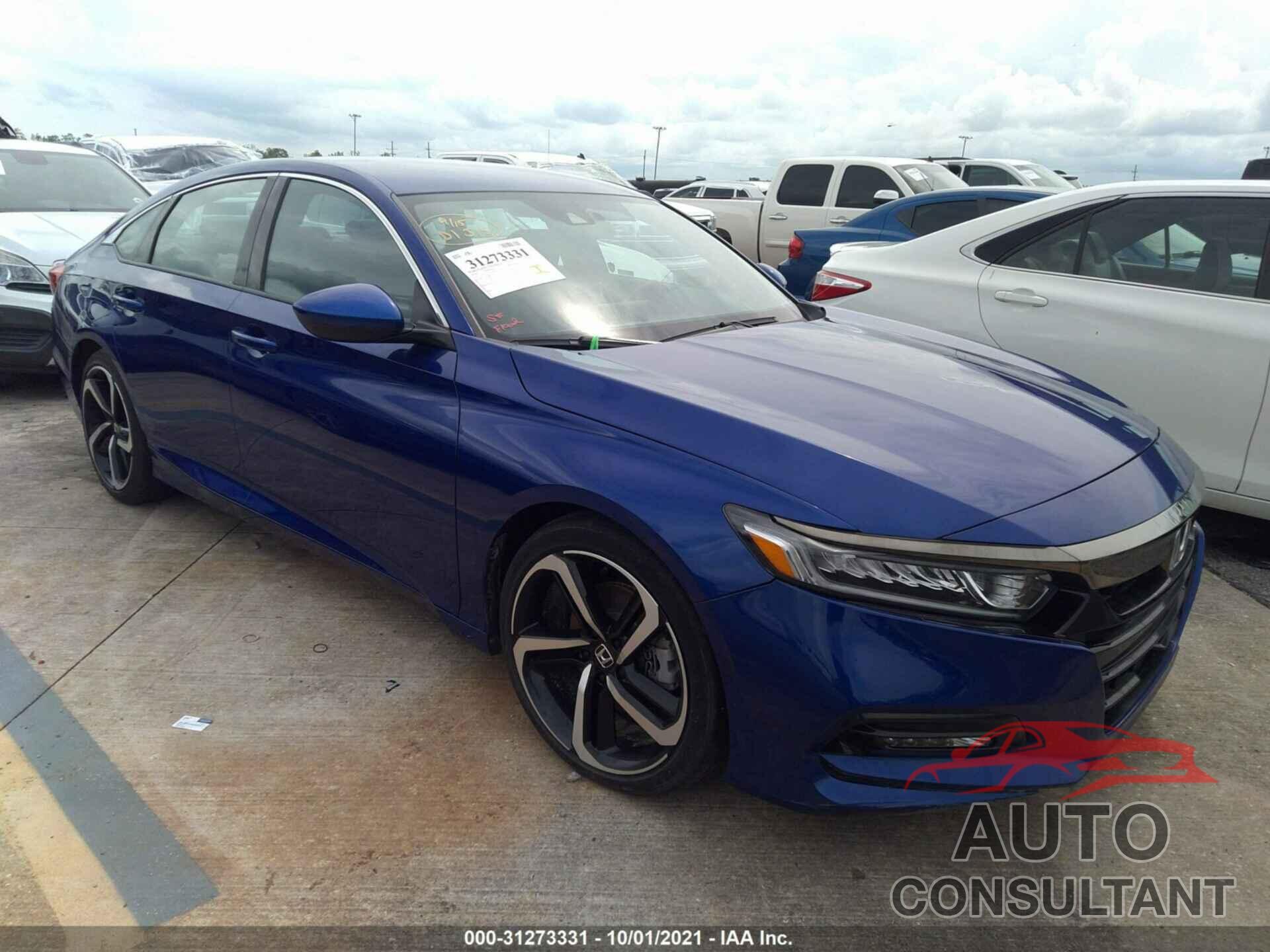 HONDA ACCORD SEDAN 2018 - 1HGCV1F35JA187058