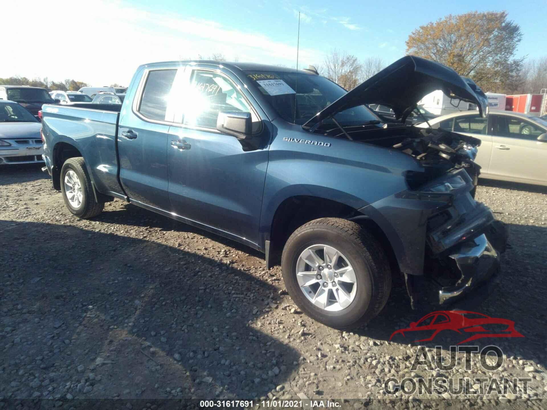 CHEVROLET SILVERADO 1500 2019 - 1GCRYDEDXKZ216150