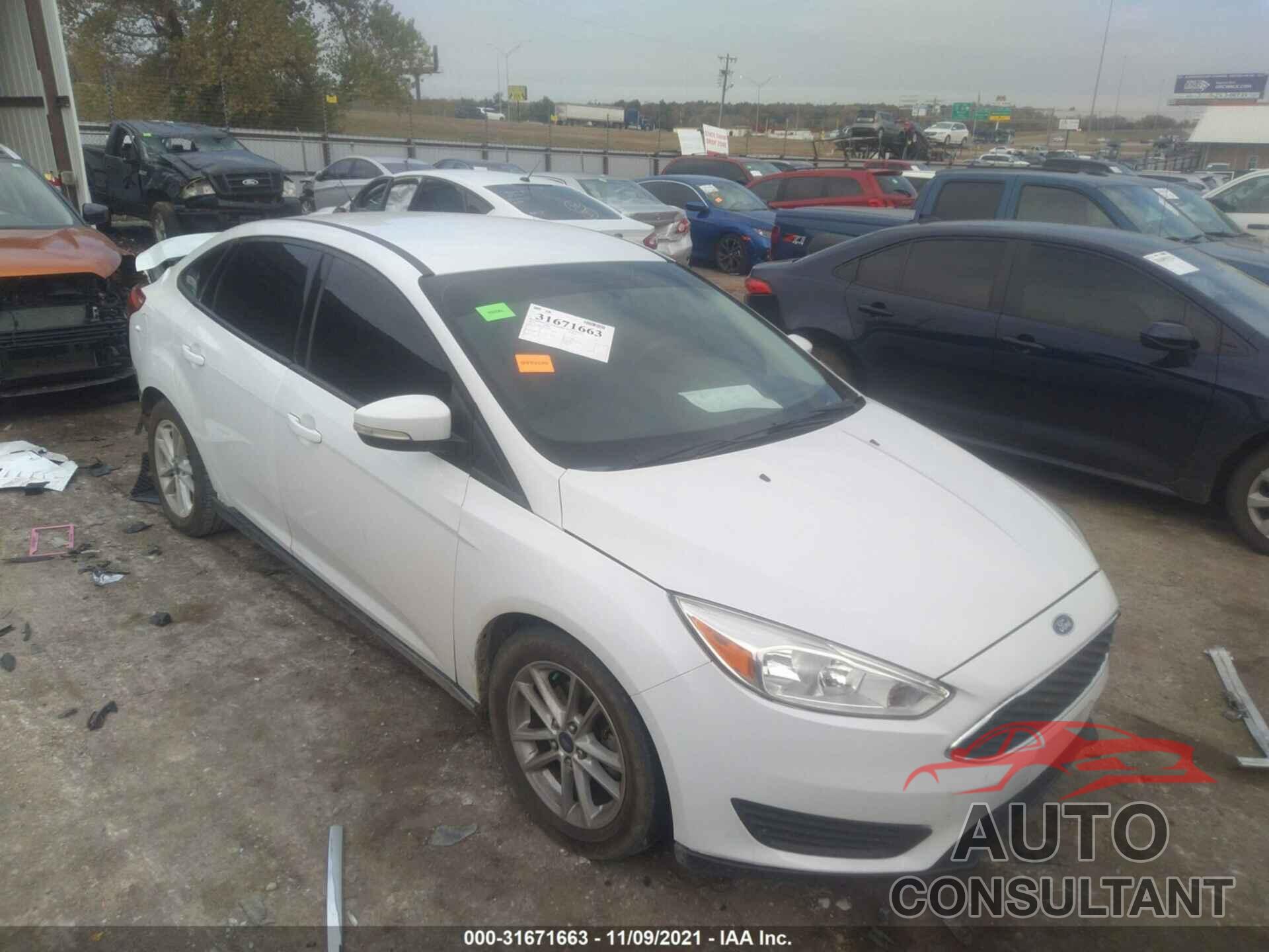 FORD FOCUS 2017 - 1FADP3F26HL258806