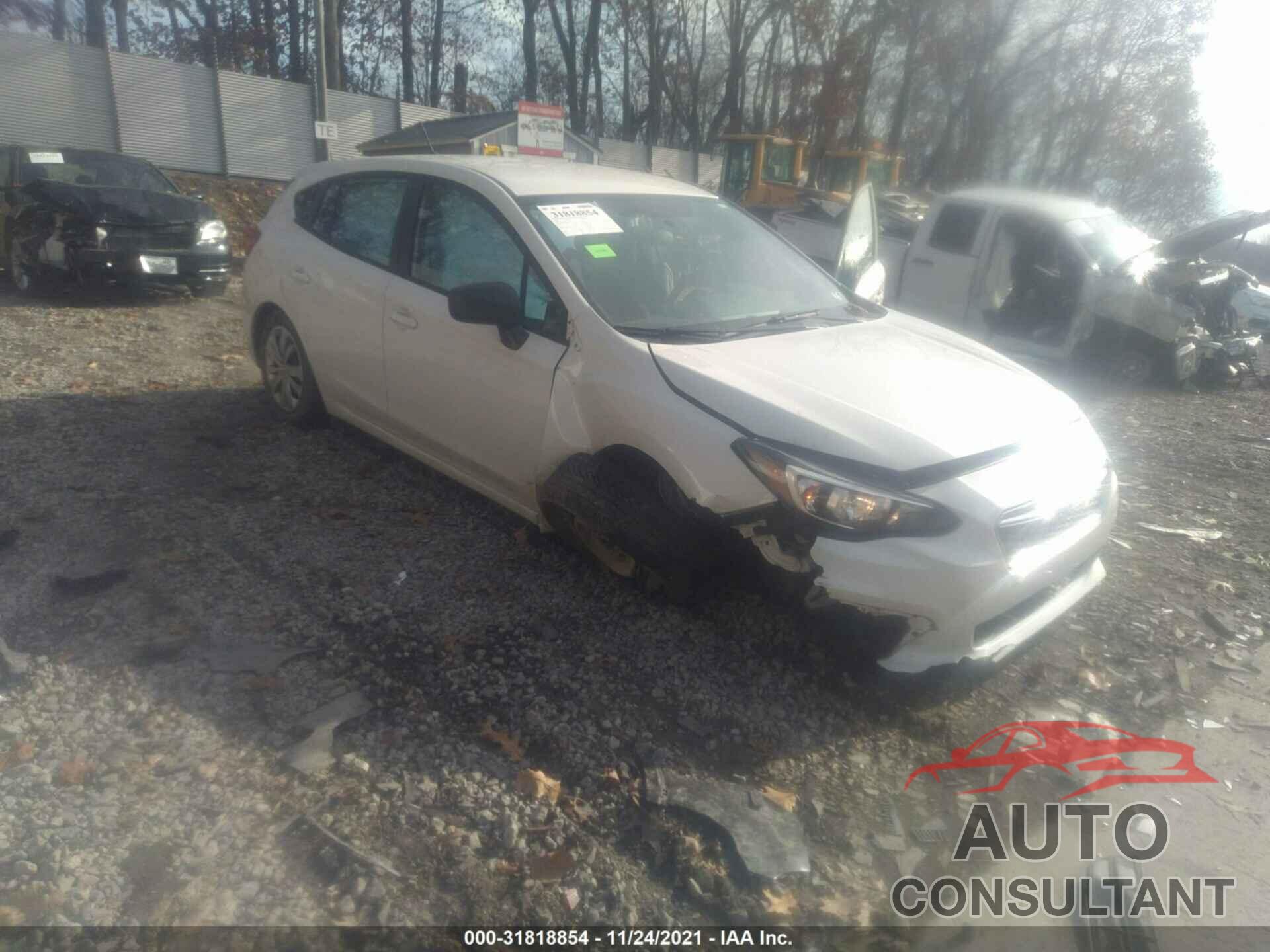 SUBARU IMPREZA 2018 - 4S3GTAA68J1722102