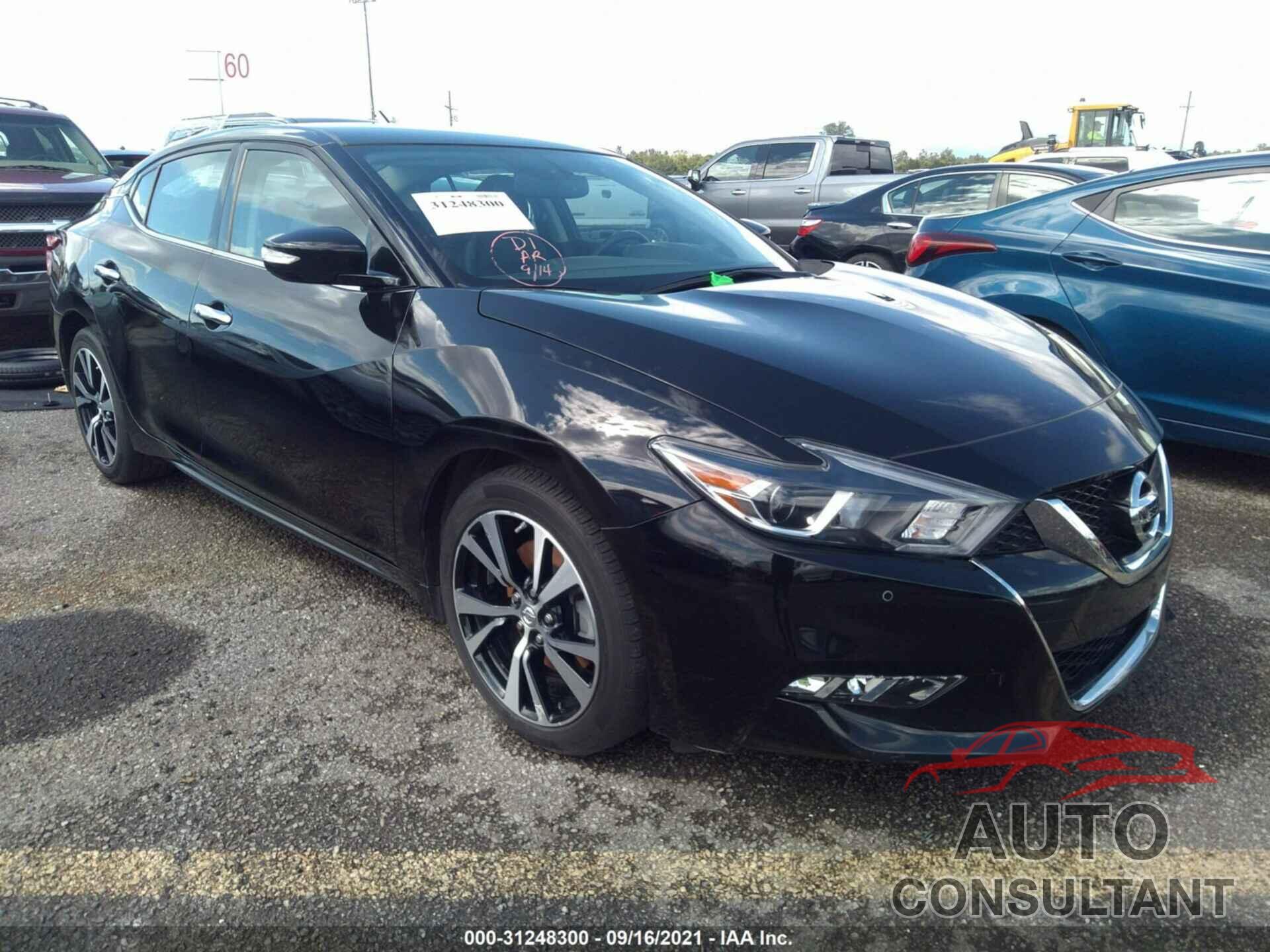 NISSAN MAXIMA 2018 - 1N4AA6AP3JC383986