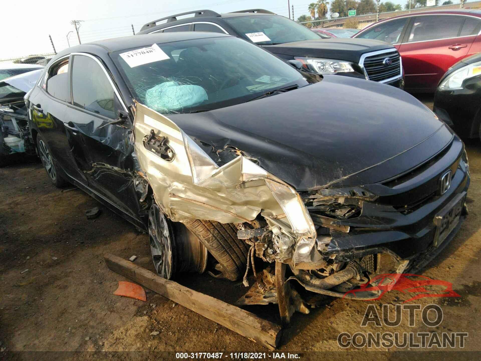 HONDA CIVIC HATCHBACK 2017 - SHHFK7H2XHU405443