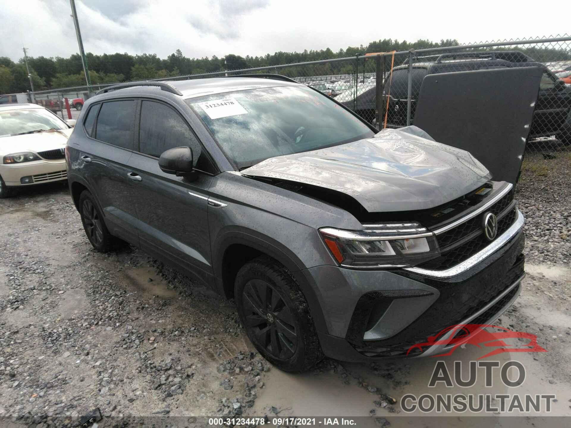 VOLKSWAGEN TAOS 2022 - 3VVCX7B24NM002095