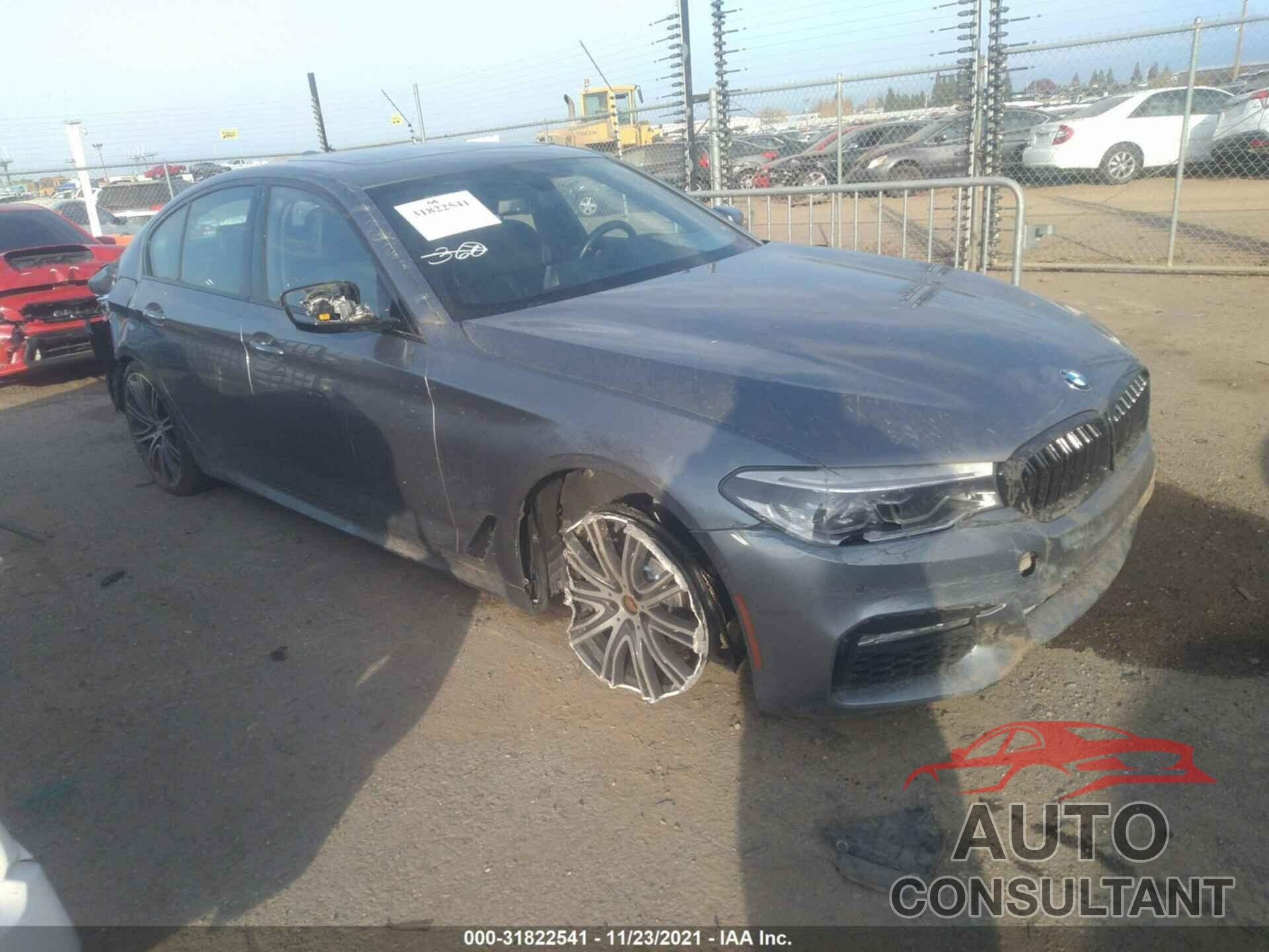 BMW 5 SERIES 2017 - WBAJE5C35HG478469