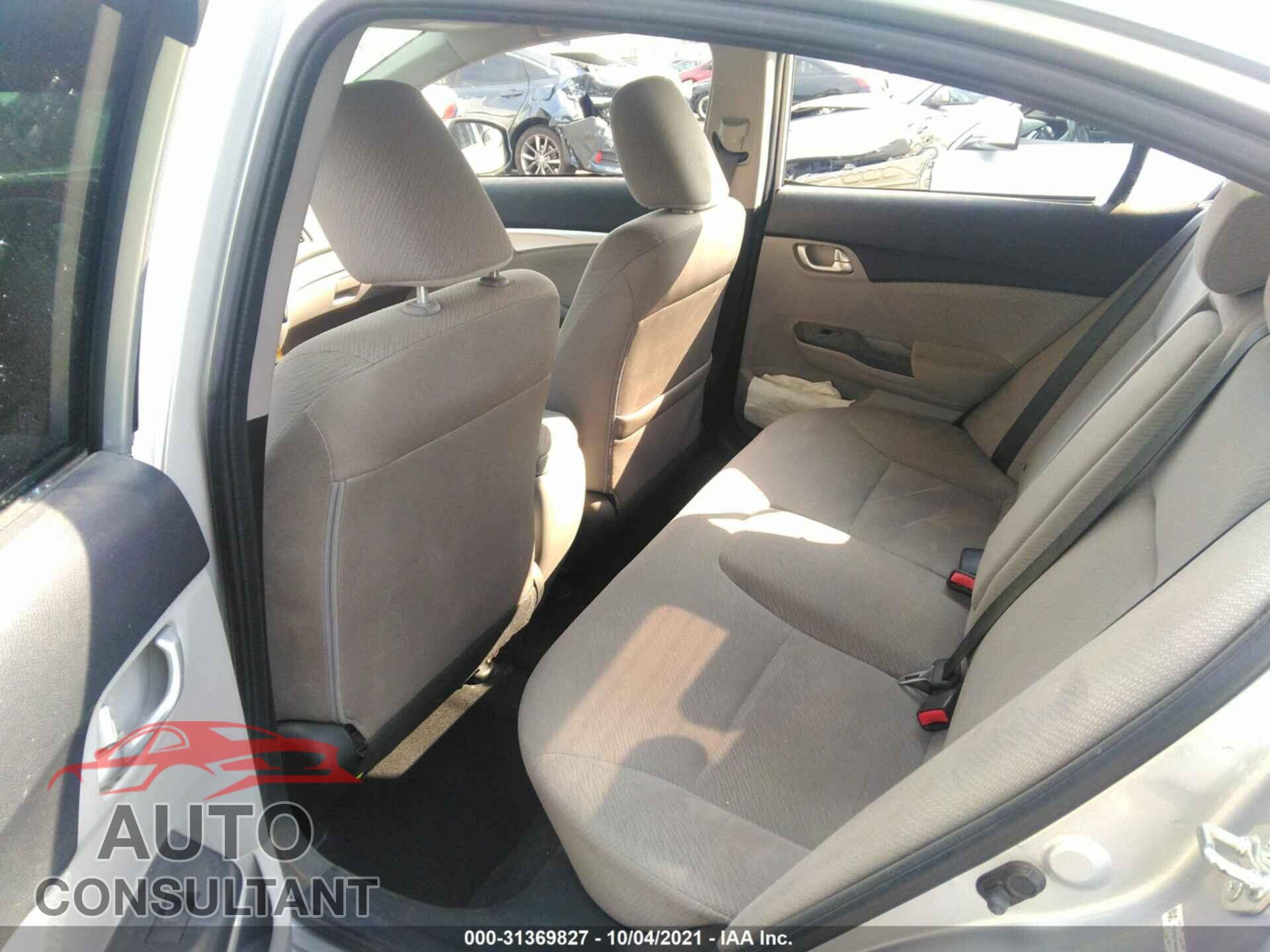 HONDA CIVIC 2013 - 19XFB2F80DE237615