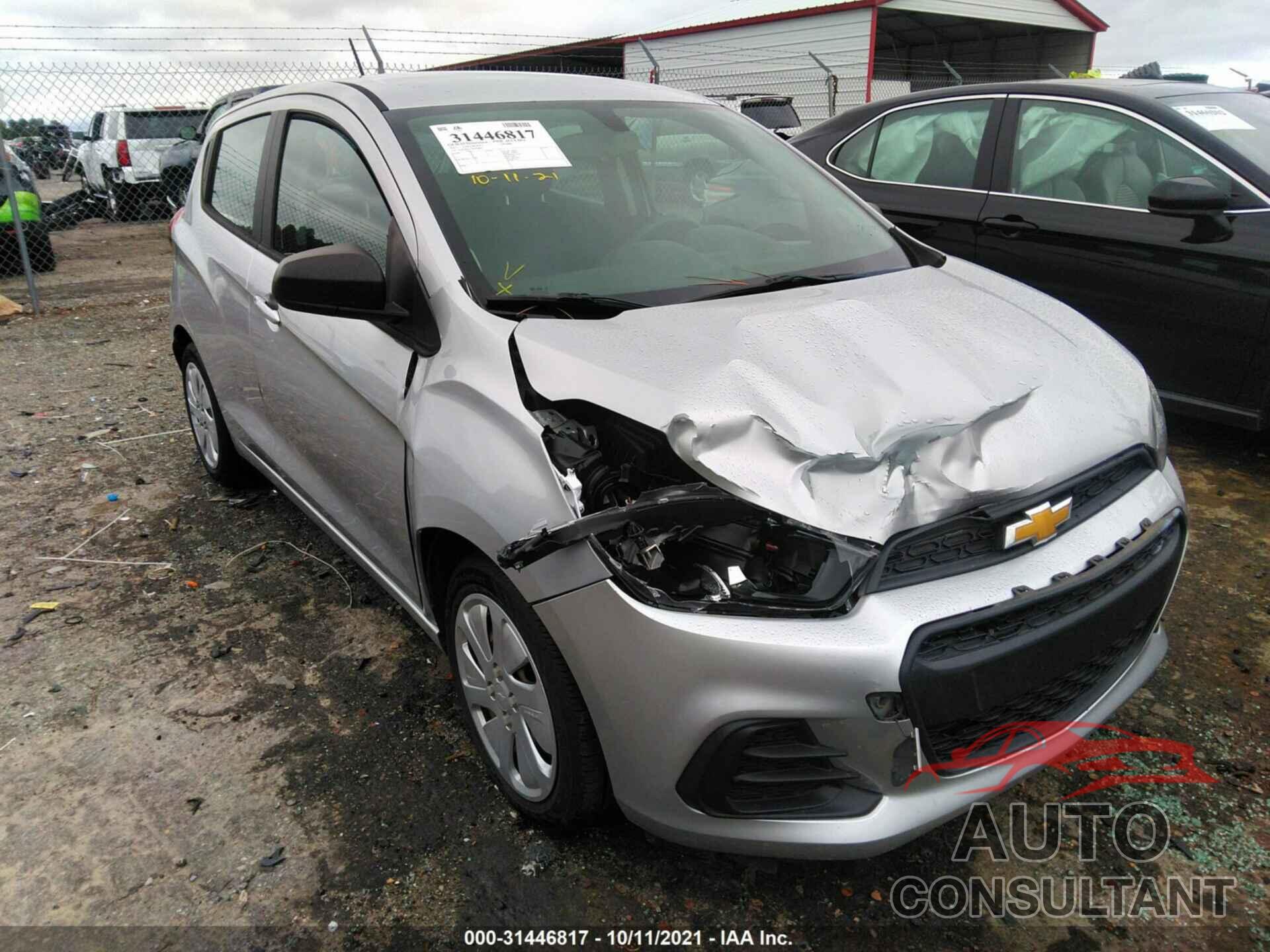 CHEVROLET SPARK 2017 - KL8CB6SA7HC828002
