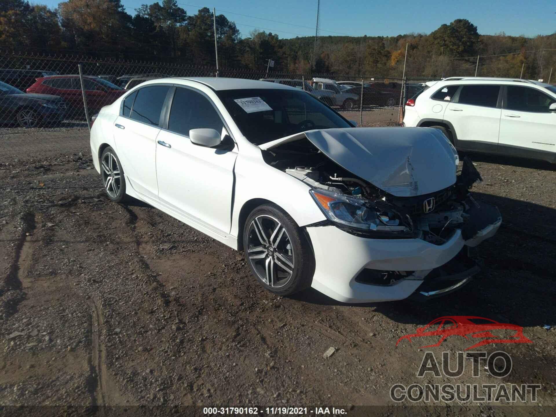 HONDA ACCORD SEDAN 2016 - 1HGCR2F51GA015923