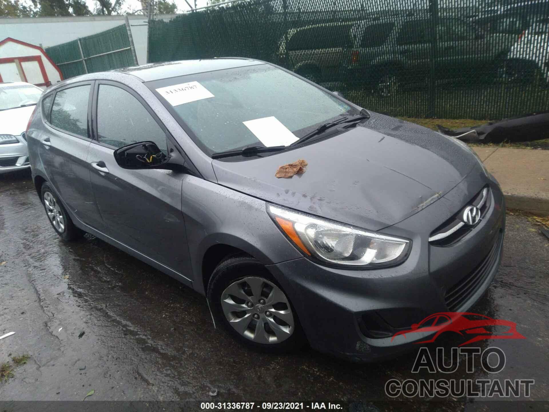 HYUNDAI ACCENT 2016 - KMHCT5AE6GU255004