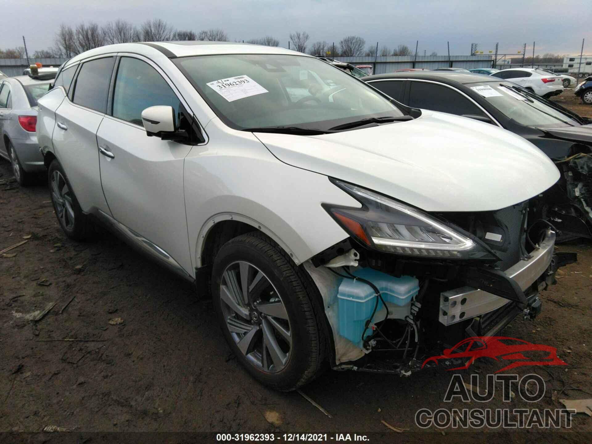 NISSAN MURANO 2021 - 5N1AZ2CJ1MC131013