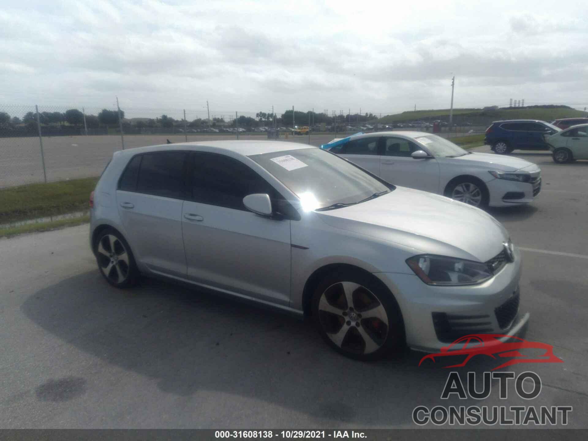 VOLKSWAGEN GOLF GTI 2017 - 3VW4T7AU8HM072962