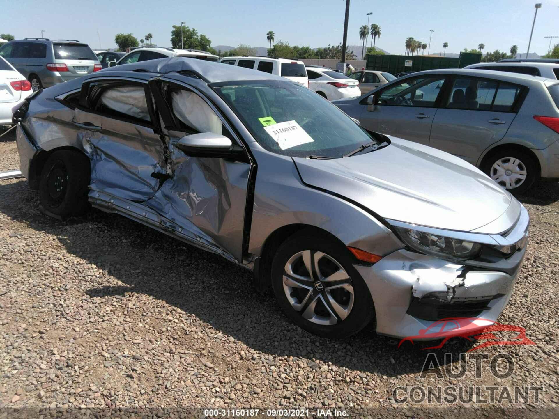 HONDA CIVIC SEDAN 2017 - 19XFC2F59HE011274